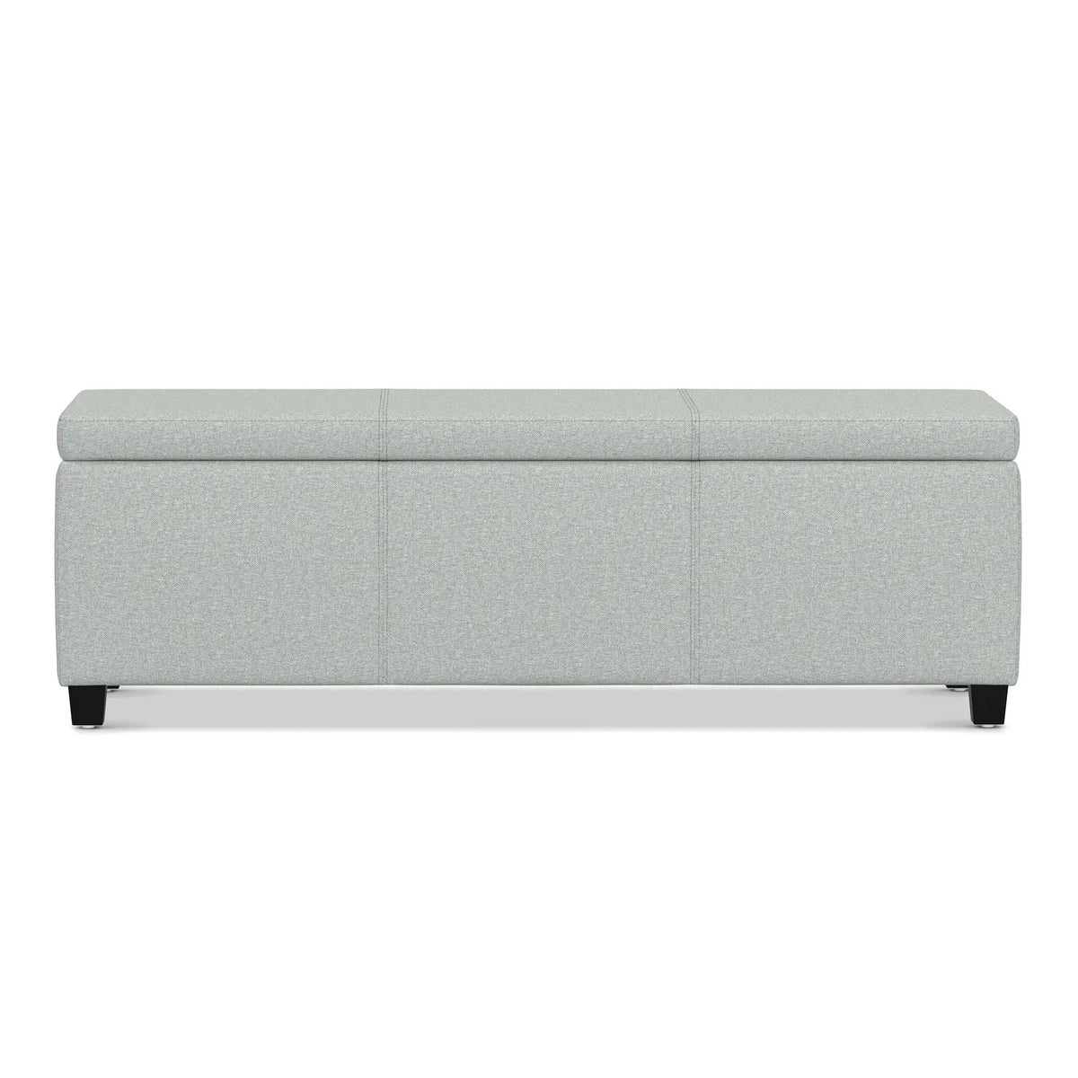 Storage Ottoman Bench | Solid Wood Frame | High Density Foam