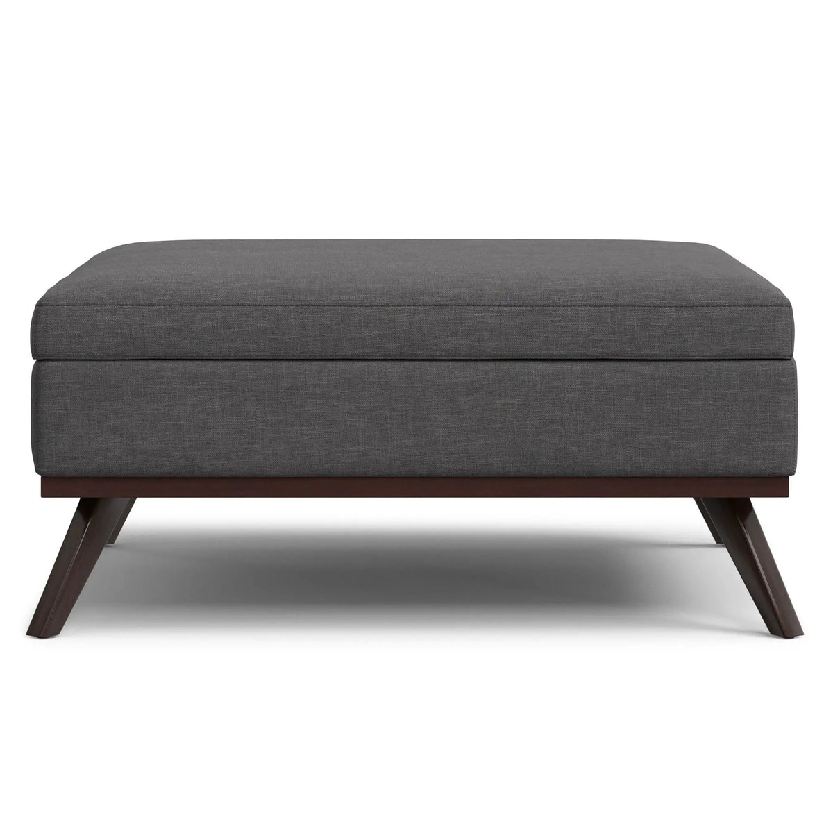 Owen Square Coffee Table Storage Ottoman | Hydraulic Lift-Up Lid | Multifunctional | 35.8 Inch Width