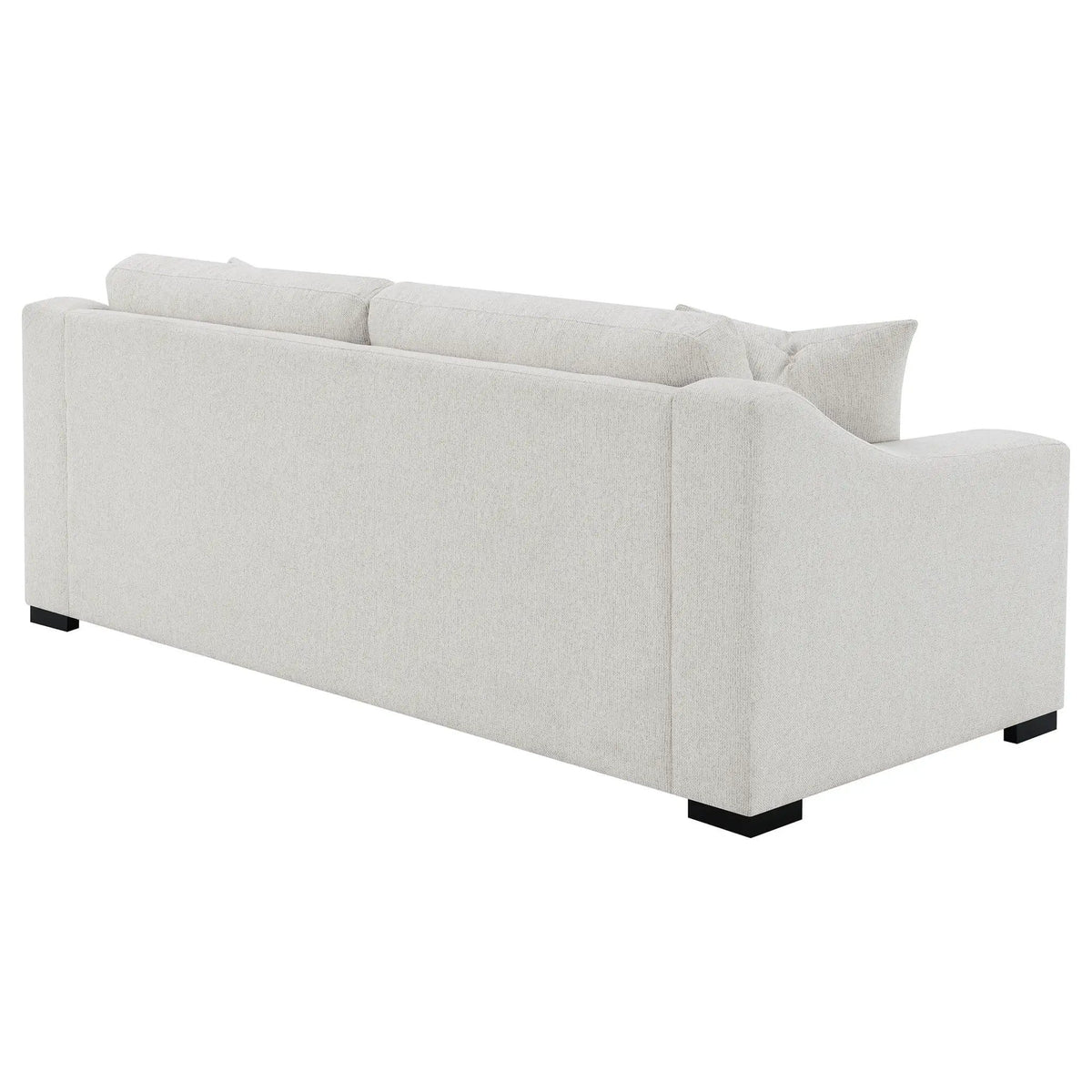 Ashlyn 2-piece Upholstered Track Arm Sofa Set Sand | 2-Piece Set | Solid Wood | Living Room