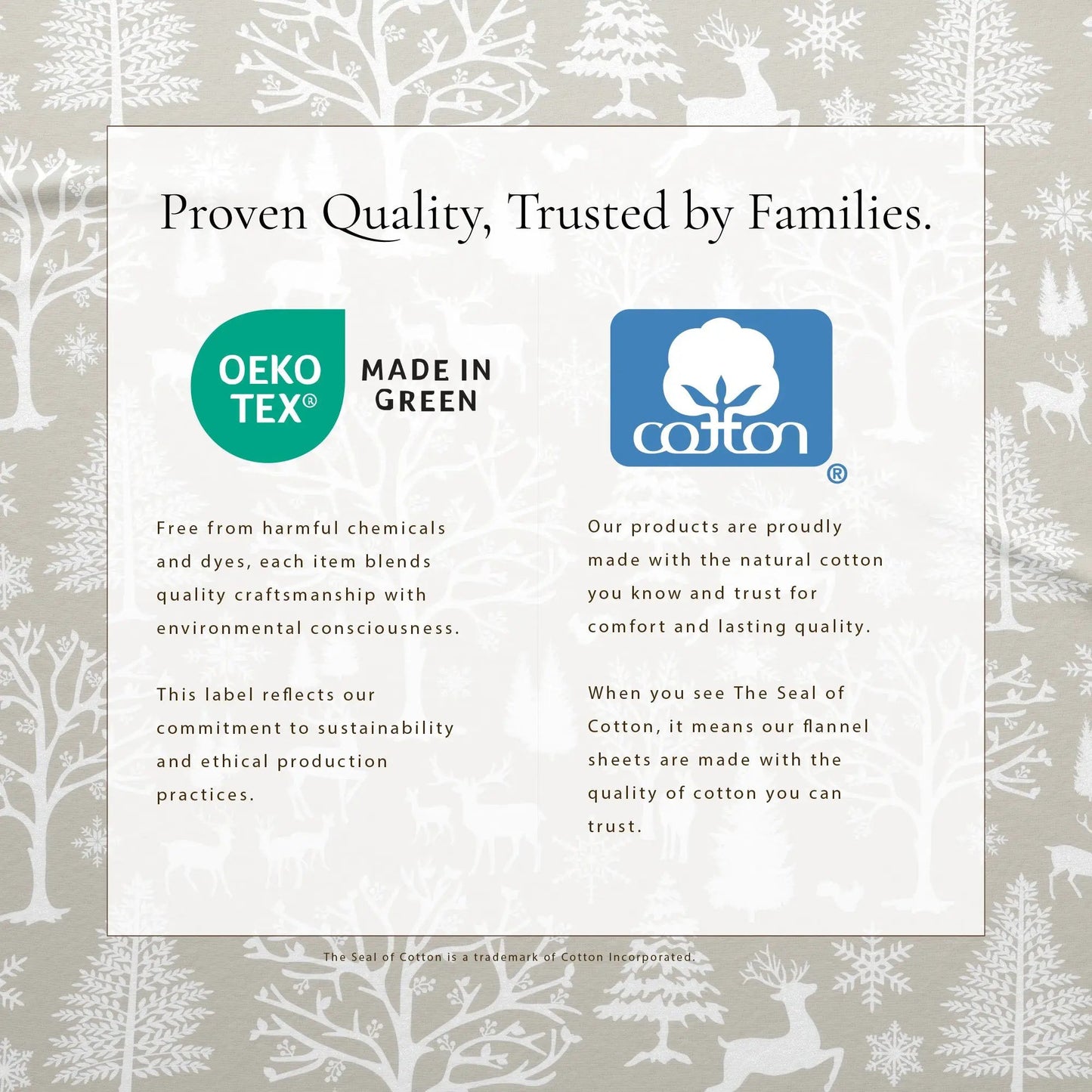 Turkish Cotton Flannel Sheet - Lakeview Collection from PriceLows™