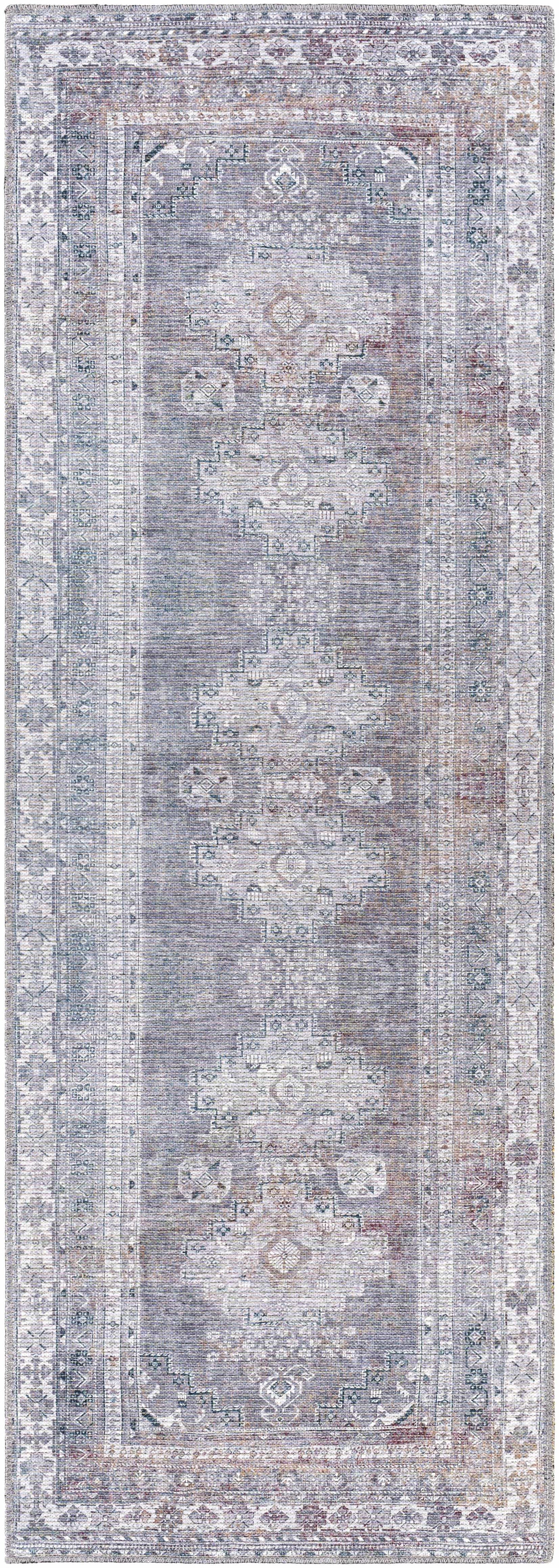 Baltinglass Brown Washable Area Rug from PriceLows™