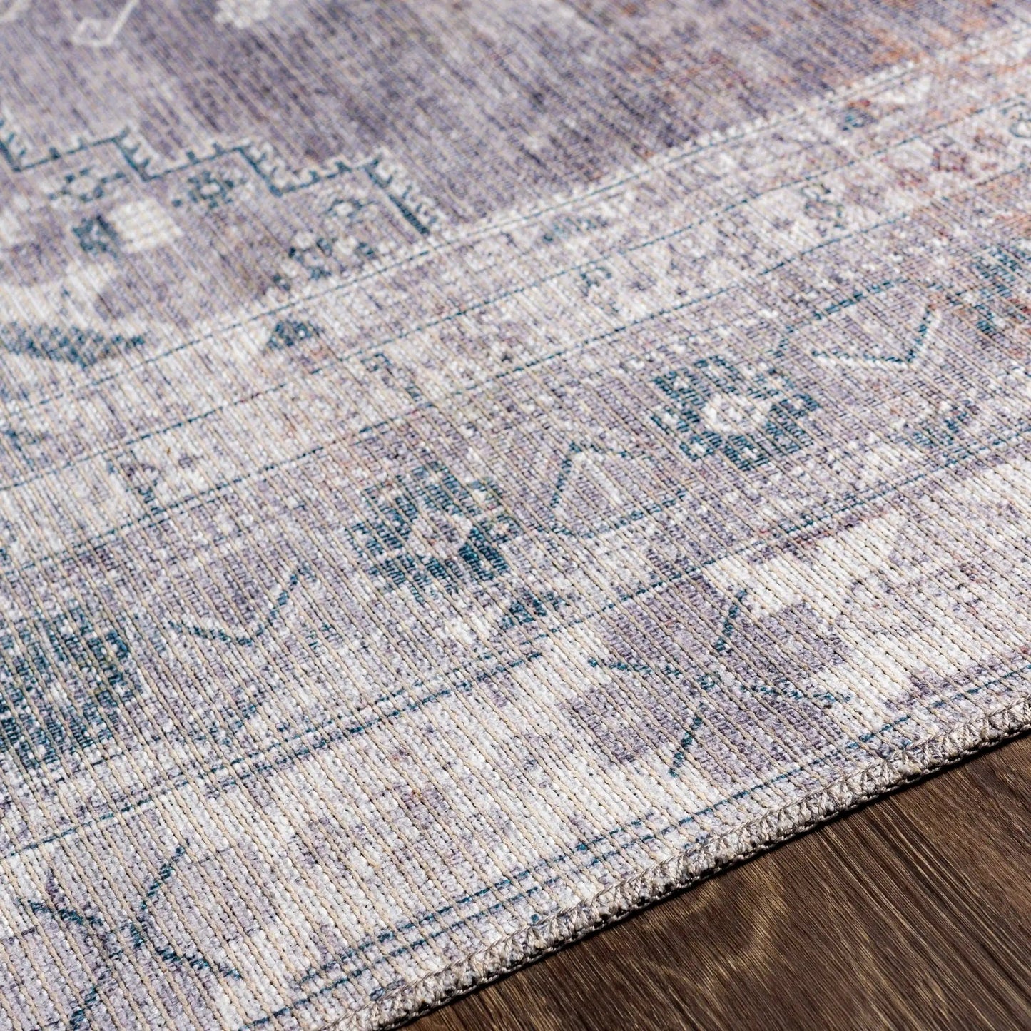 Baltinglass Brown Washable Area Rug from PriceLows™