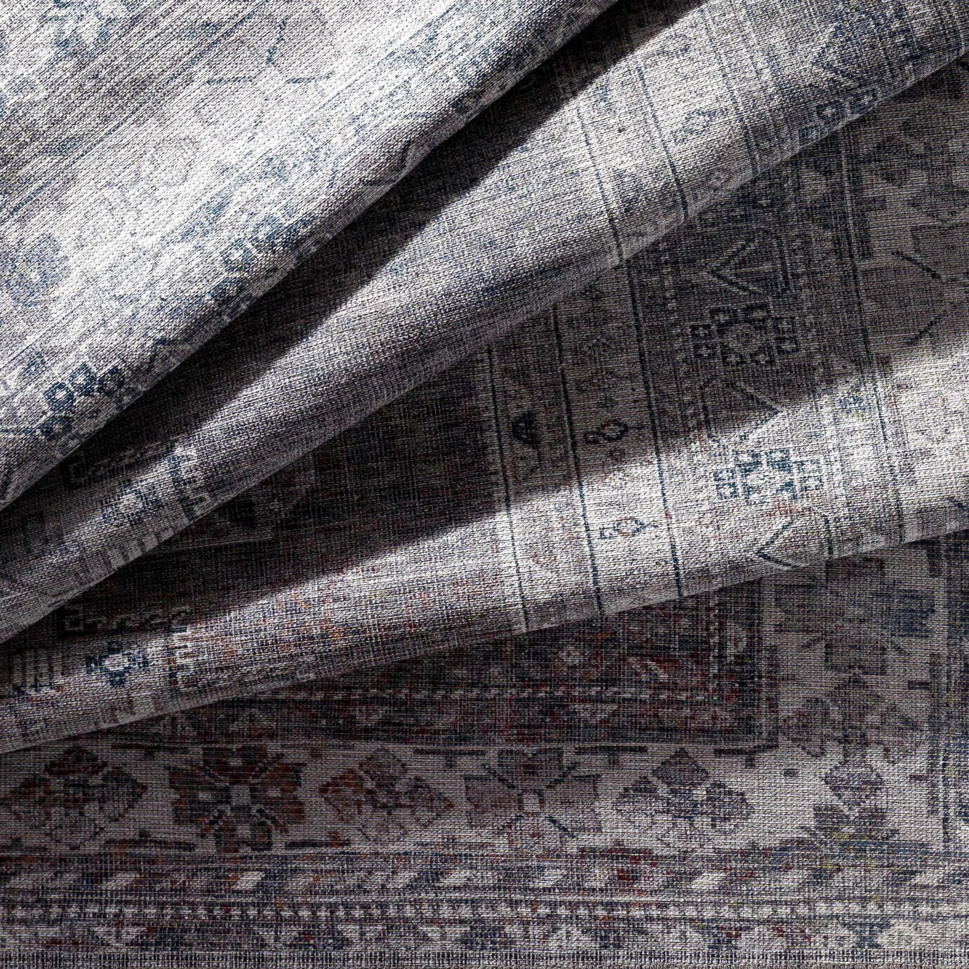 Baltinglass Brown Washable Area Rug from PriceLows™
