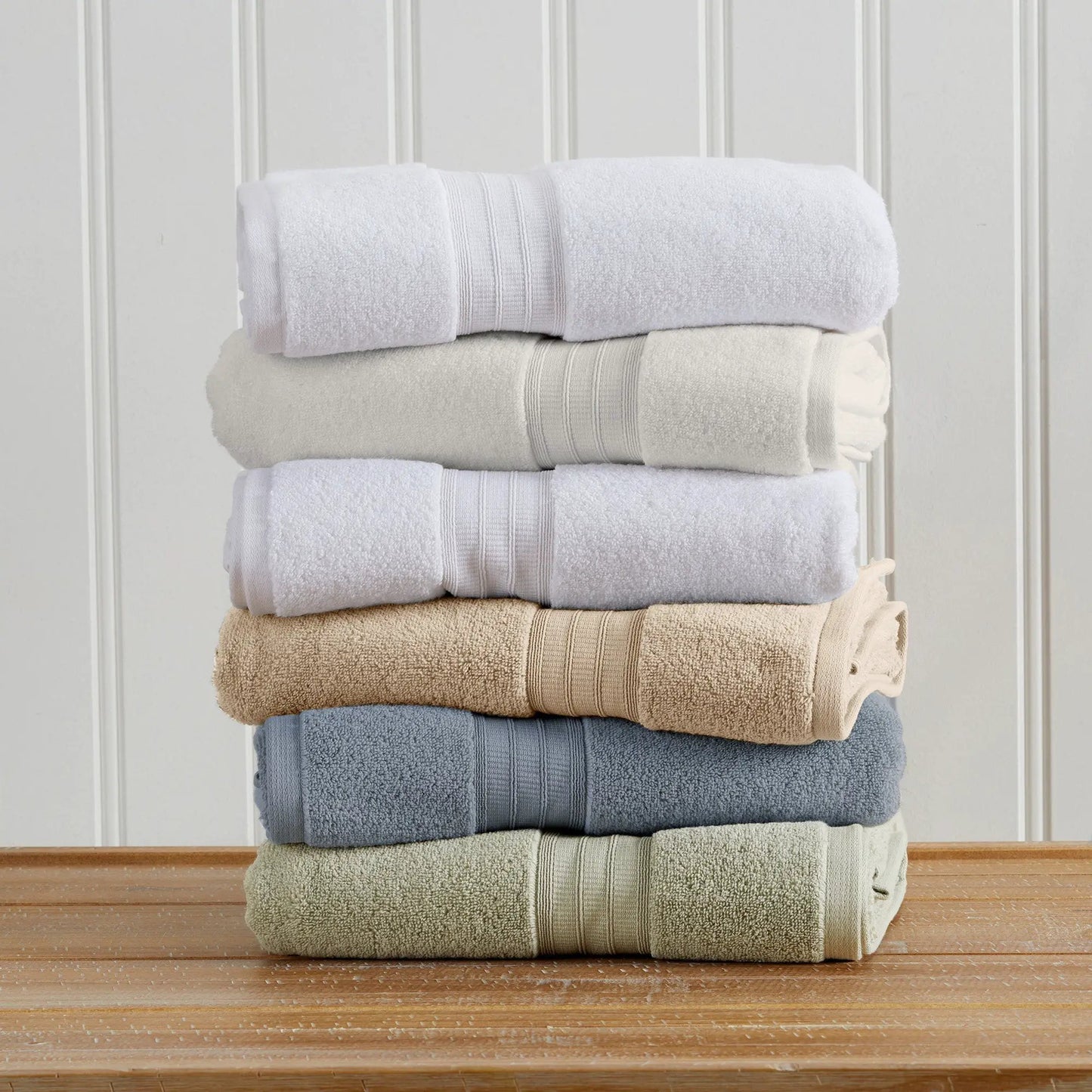 100% Cotton Premium Bath Towel Set - Chiara Collection from PriceLows™