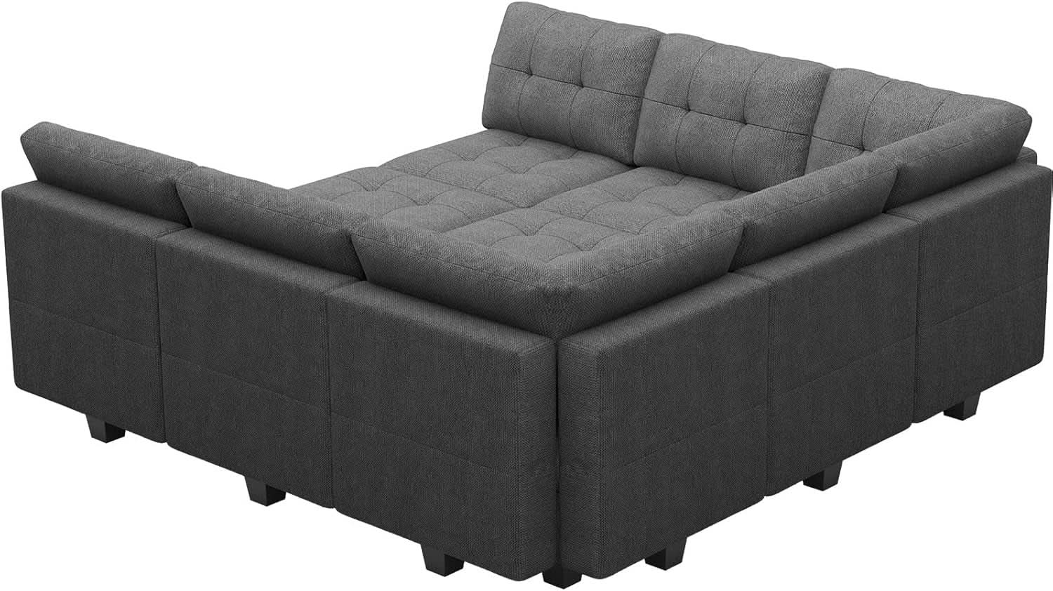Comfortable Modular Sleeper Sofa Couch with Storage Solution from PriceLows™