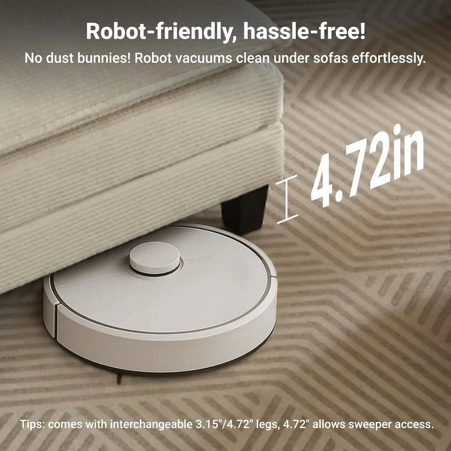 Comfy Modular Sectional Sofa With Movable Ottomans from PriceLows™