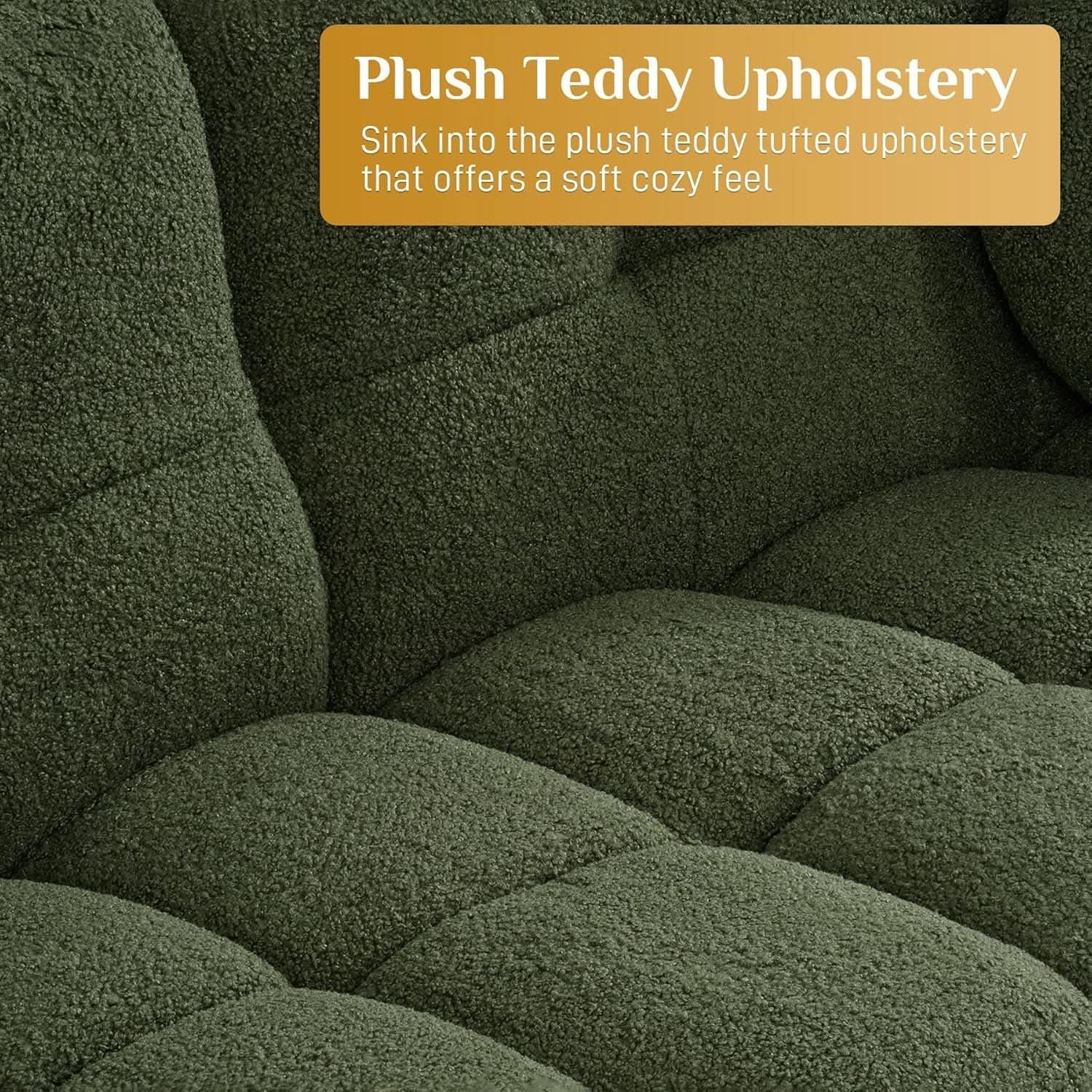 Comfy Oversized Boucle Cloud Sofa With Elegant Design from PriceLows™