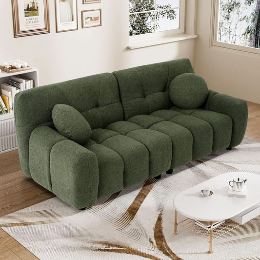 Comfy Oversized Boucle Cloud Sofa With Elegant Design from PriceLows™