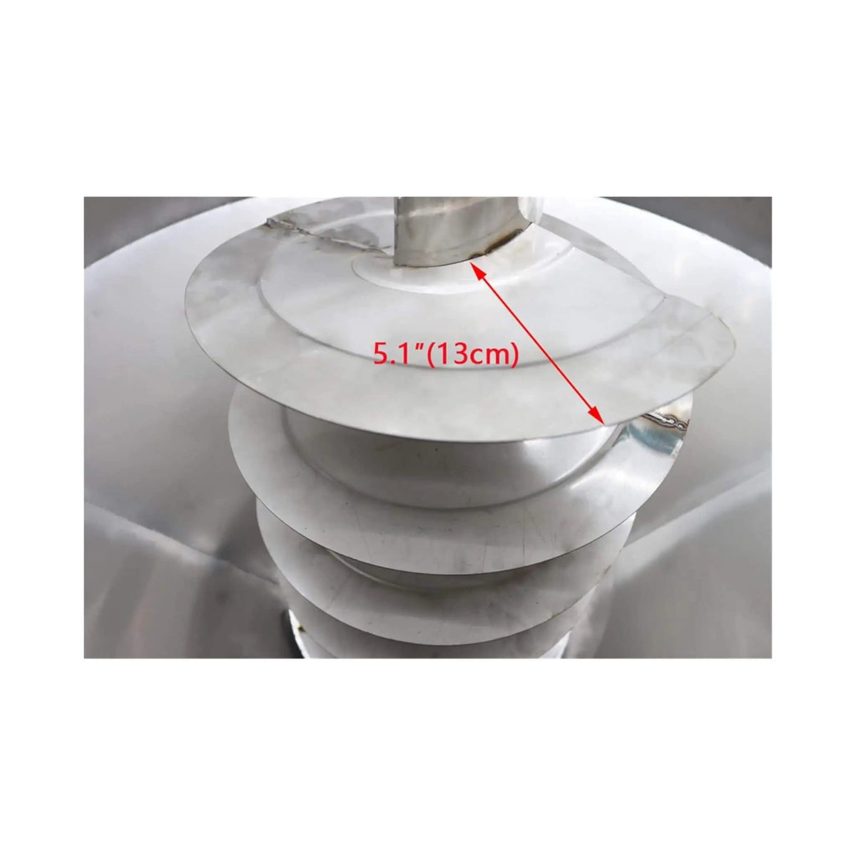 Commercial 110V 4KW Stainless Steel Vertical Feed Mixer Blender | 4 kW | 110 Volt | Commercial Dough Mixer
