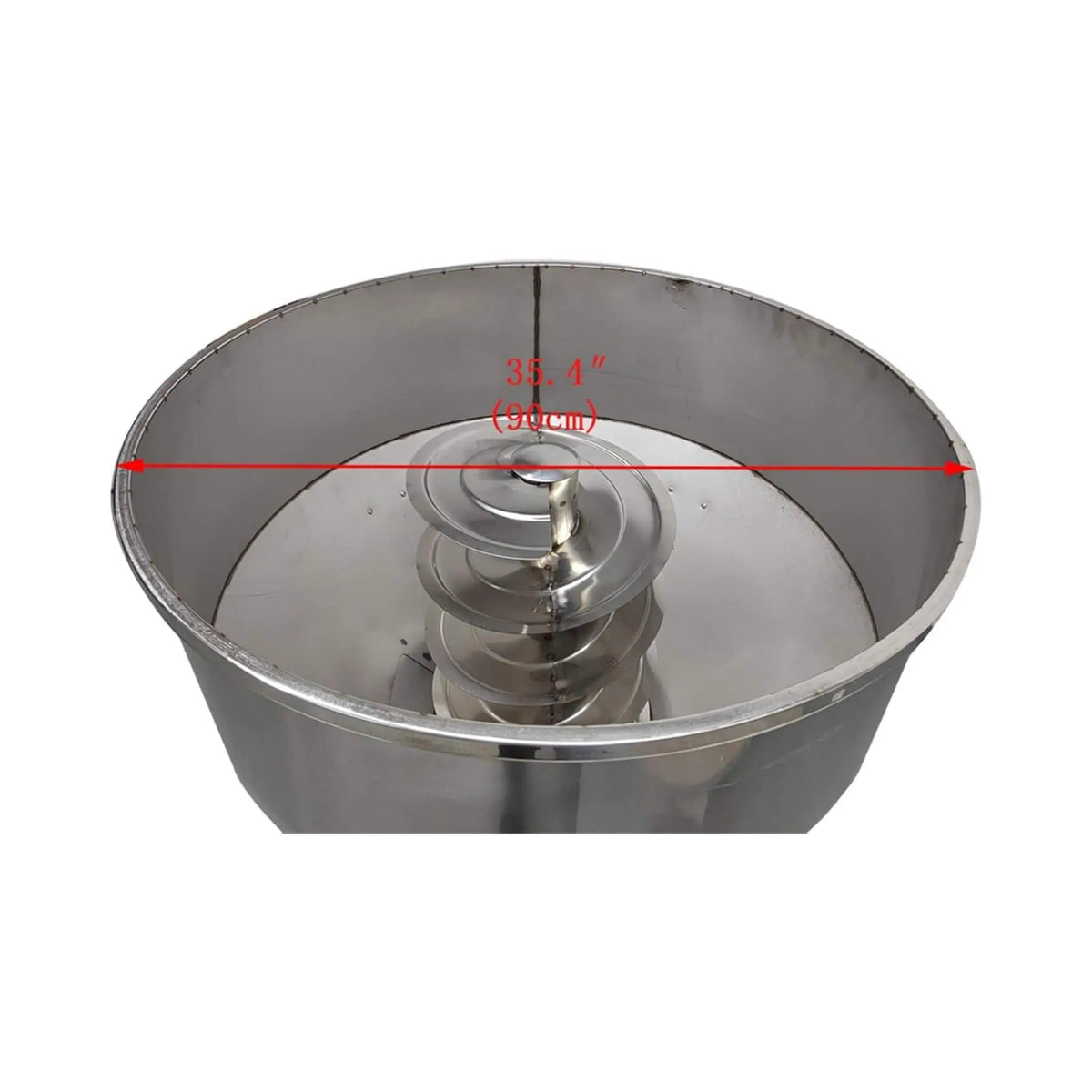 Commercial 110V 4KW Stainless Steel Vertical Feed Mixer Blender | 4 kW | 110 Volt | Commercial Dough Mixer
