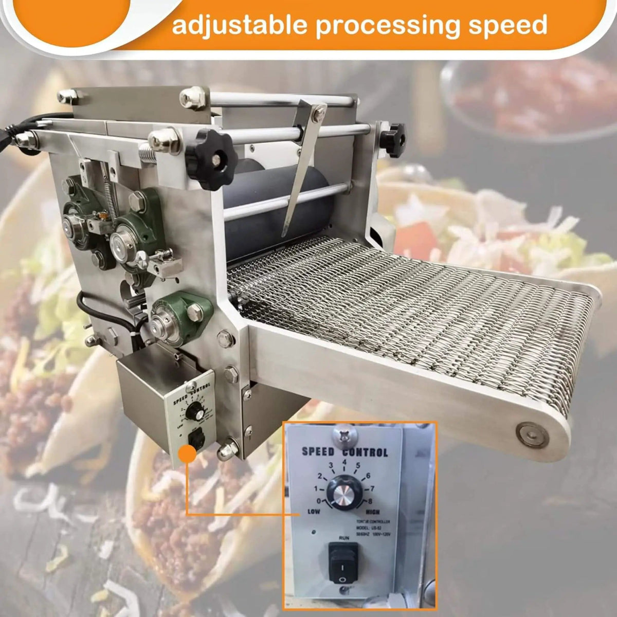 Heavy-Duty Commercial Automatic Corn Tortilla Making Machine | Stainless Steel | Quesadilla & Tortilla Maker | Home