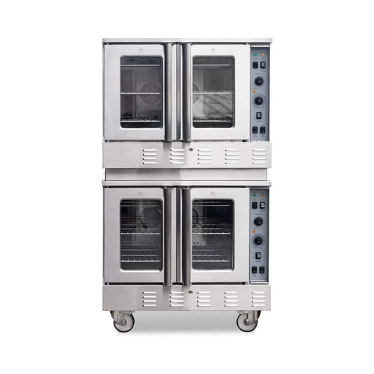 Commercial Double-Stack 160K BTU 2-Burner Stainless Steel Gas Stock Pot Range | 2-Burner | Stainless Steel | Gas Range