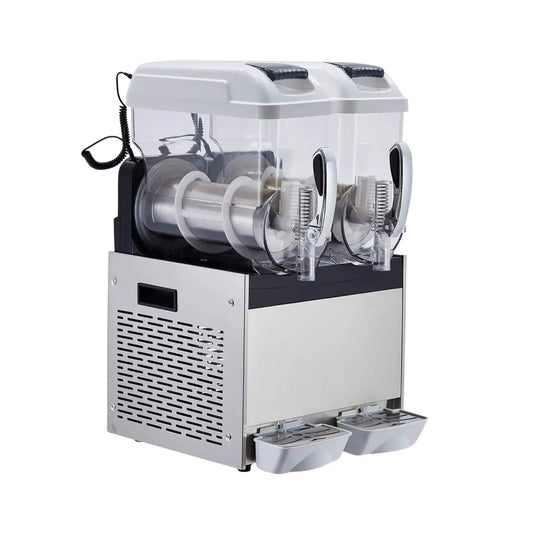 24L Commercial Stainless Steel Frozen Slush Machine With Auto Clean | Stainless Steel | Commercial Slush Machine | Home