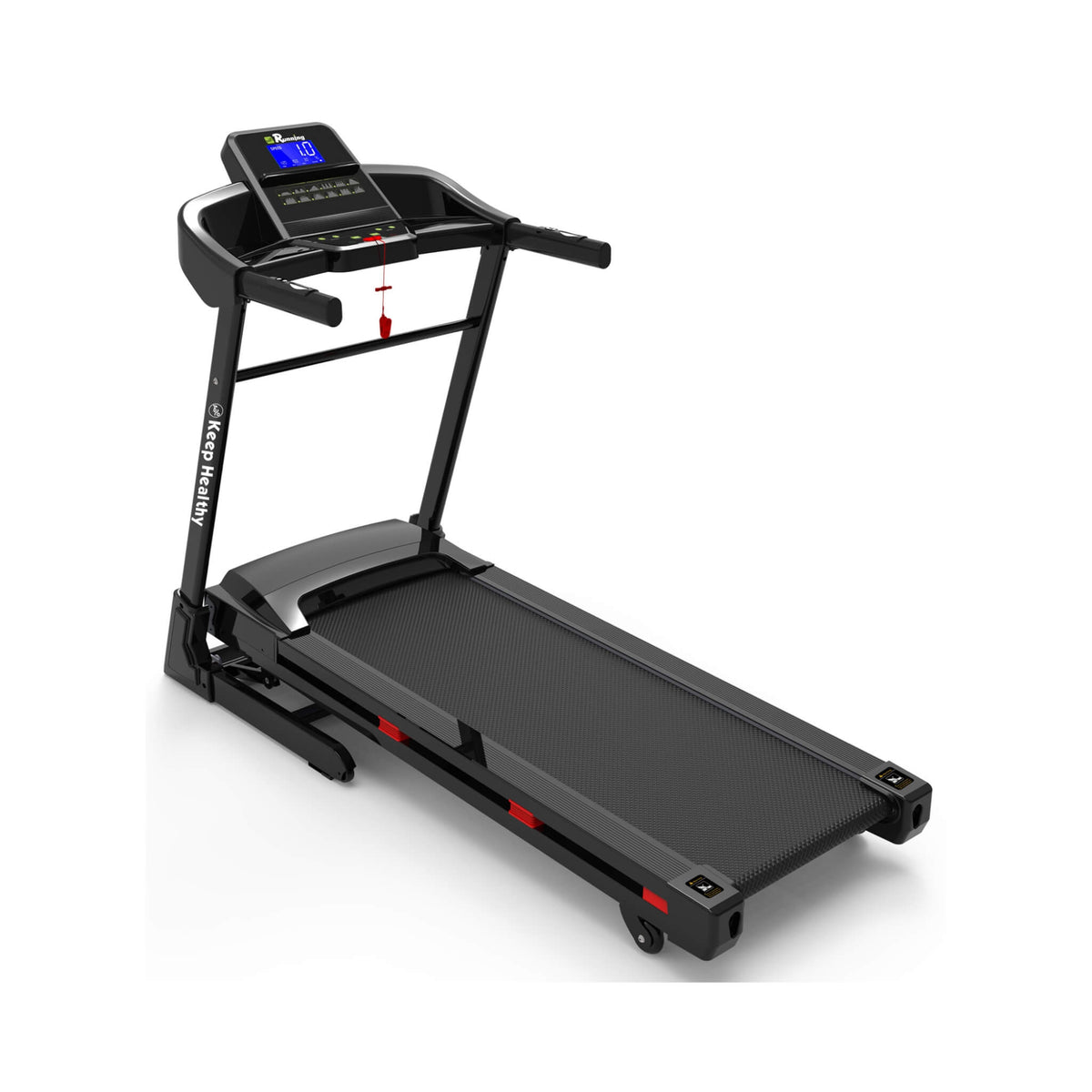 Foldable Electric Treadmill | 3.5HP Motor | Bluetooth LCD Display | 12 Preset Programs
