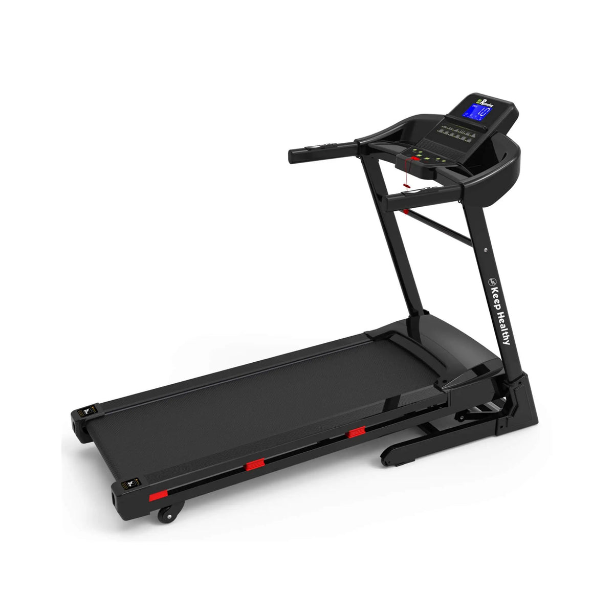 Foldable Electric Treadmill | 3.5HP Motor | Bluetooth LCD Display | 12 Preset Programs