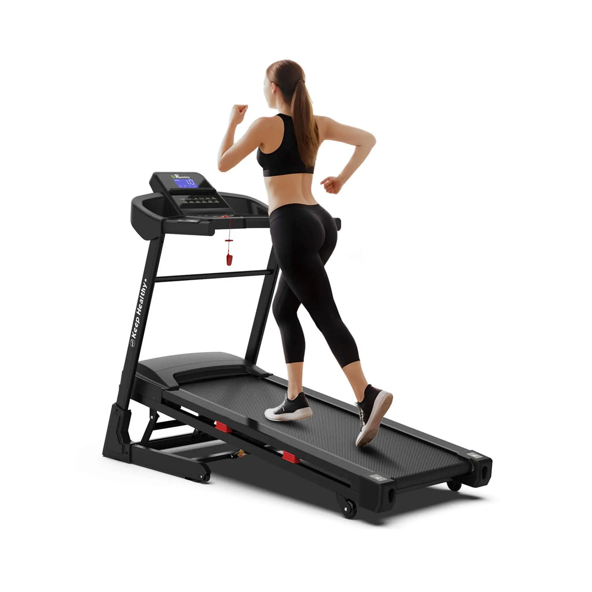 Foldable Electric Treadmill | 3.5HP Motor | Bluetooth LCD Display | 12 Preset Programs