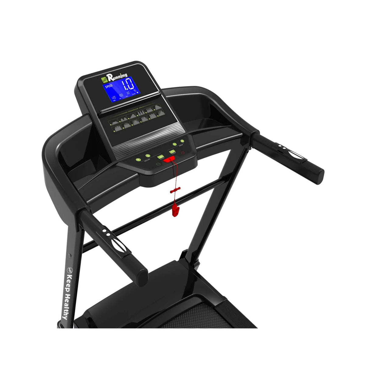 Foldable Electric Treadmill | 3.5HP Motor | Bluetooth LCD Display | 12 Preset Programs