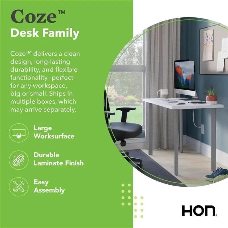 Compact Sturdy Home Office Desk with Scratch Resistant Finish from PriceLows™