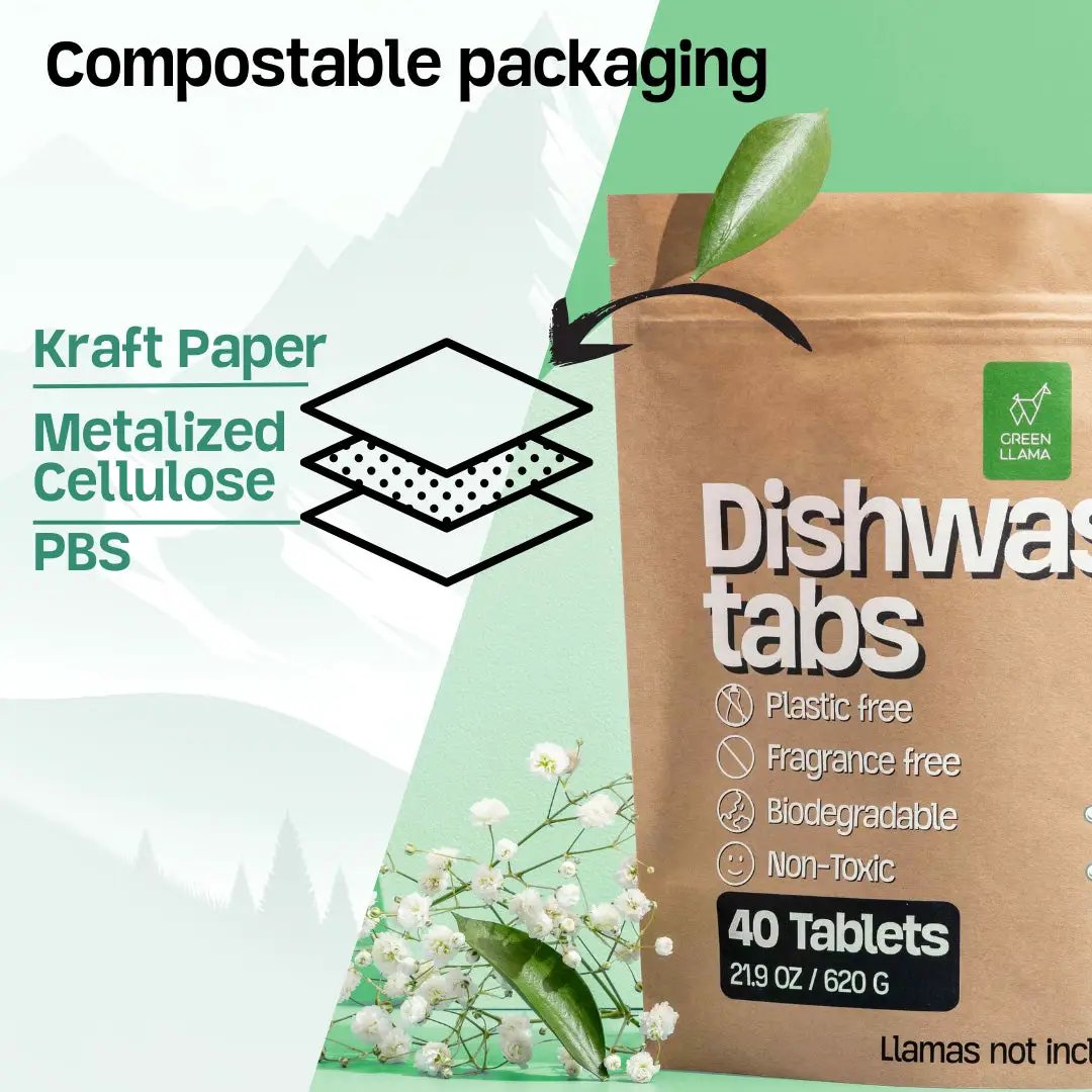 EWG Verified™ & PVA-Free Dishwasher Tabs from PriceLows™