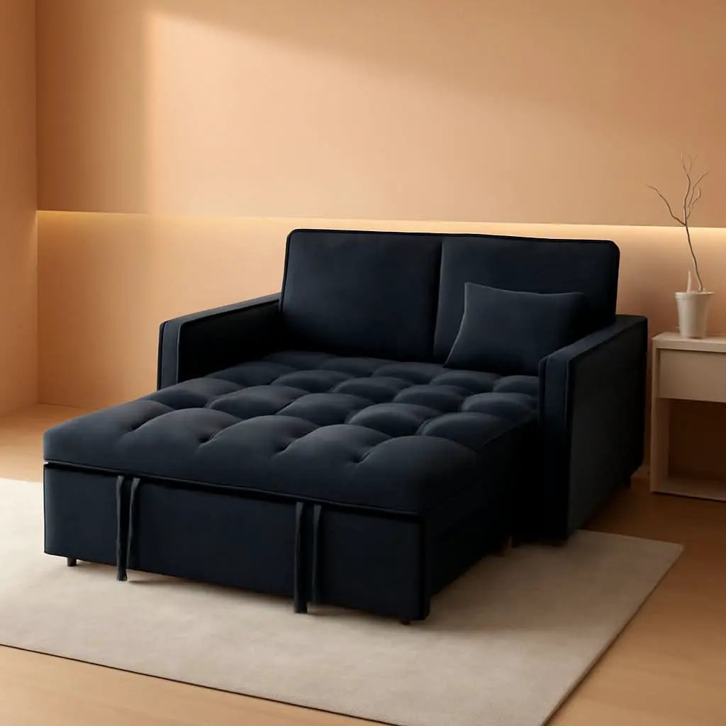 Convertible 3 in 1 Couch Bed with Adjustable Backrest from PriceLows™