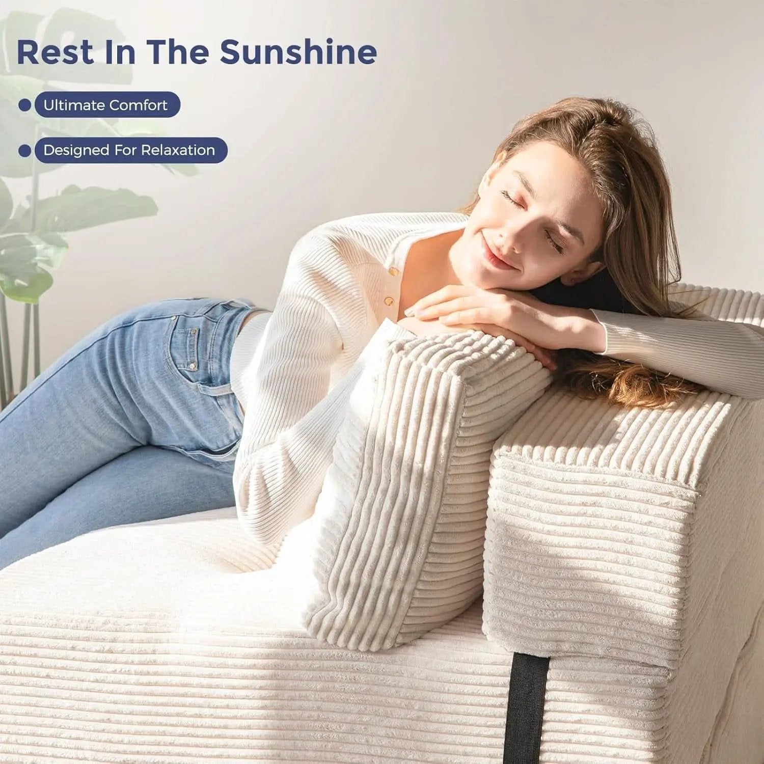 Convertible Folding Sofa Bed with High-Density Foam from PriceLows™