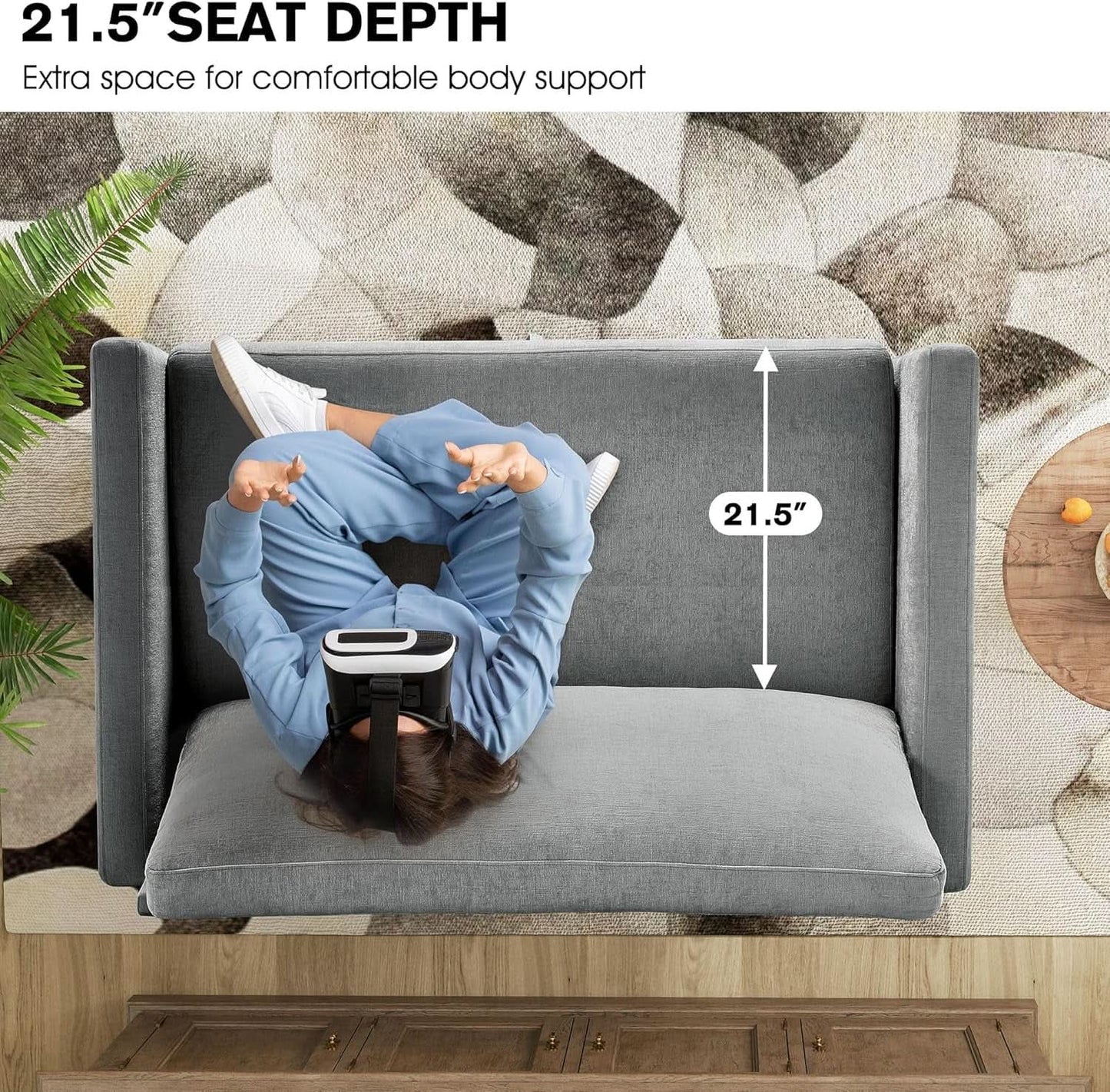Convertible Loveseat Sleeper Sofa Bed for Small Spaces from PriceLows™
