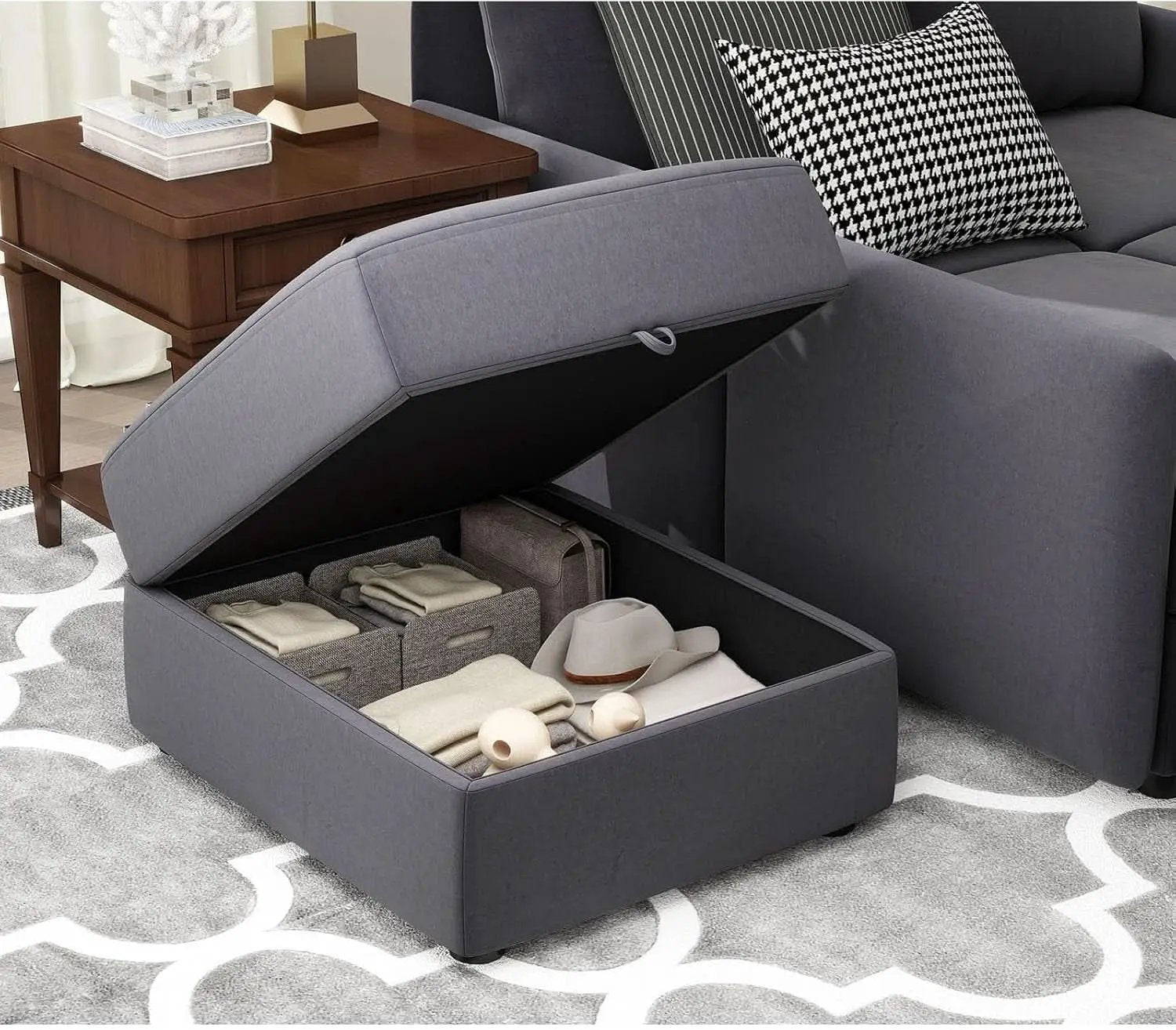 Convertible Modular Sectional Sofa with Memory Foam Comfort from PriceLows™