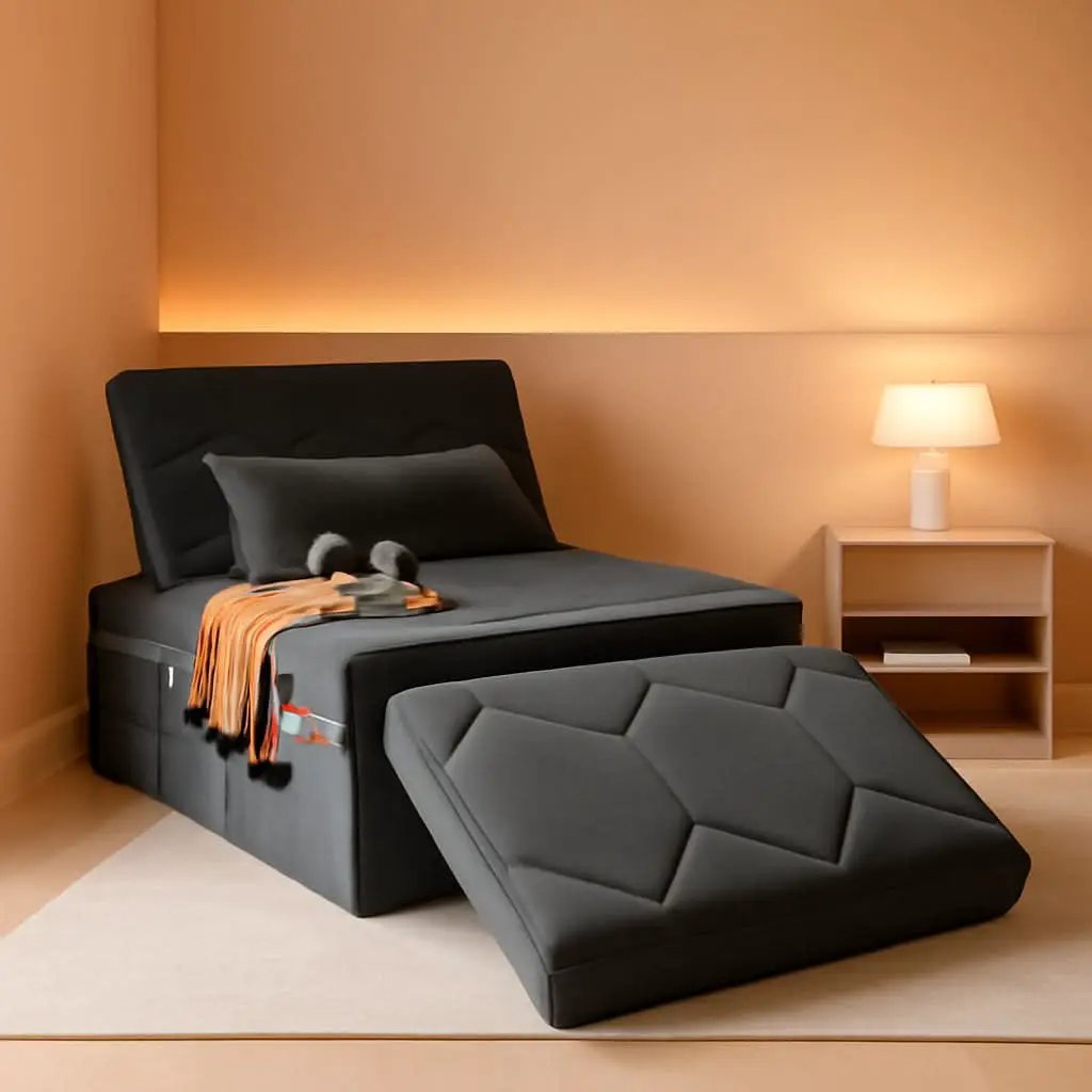 Convertible Sleeper Chair Bed with Adjustable Backrest from PriceLows™