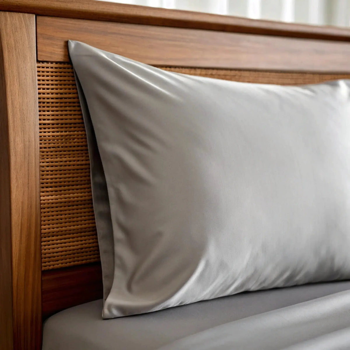 Copper Infused Bamboo Pillowcase | Cooling Fabric | Silky Finish