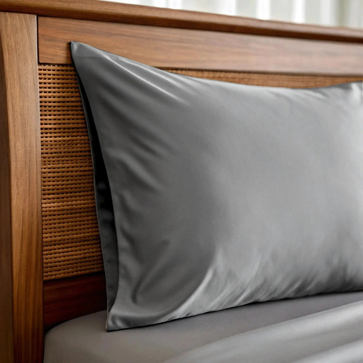 Copper Infused Bamboo Pillowcase | Cooling Fabric | Silky Finish