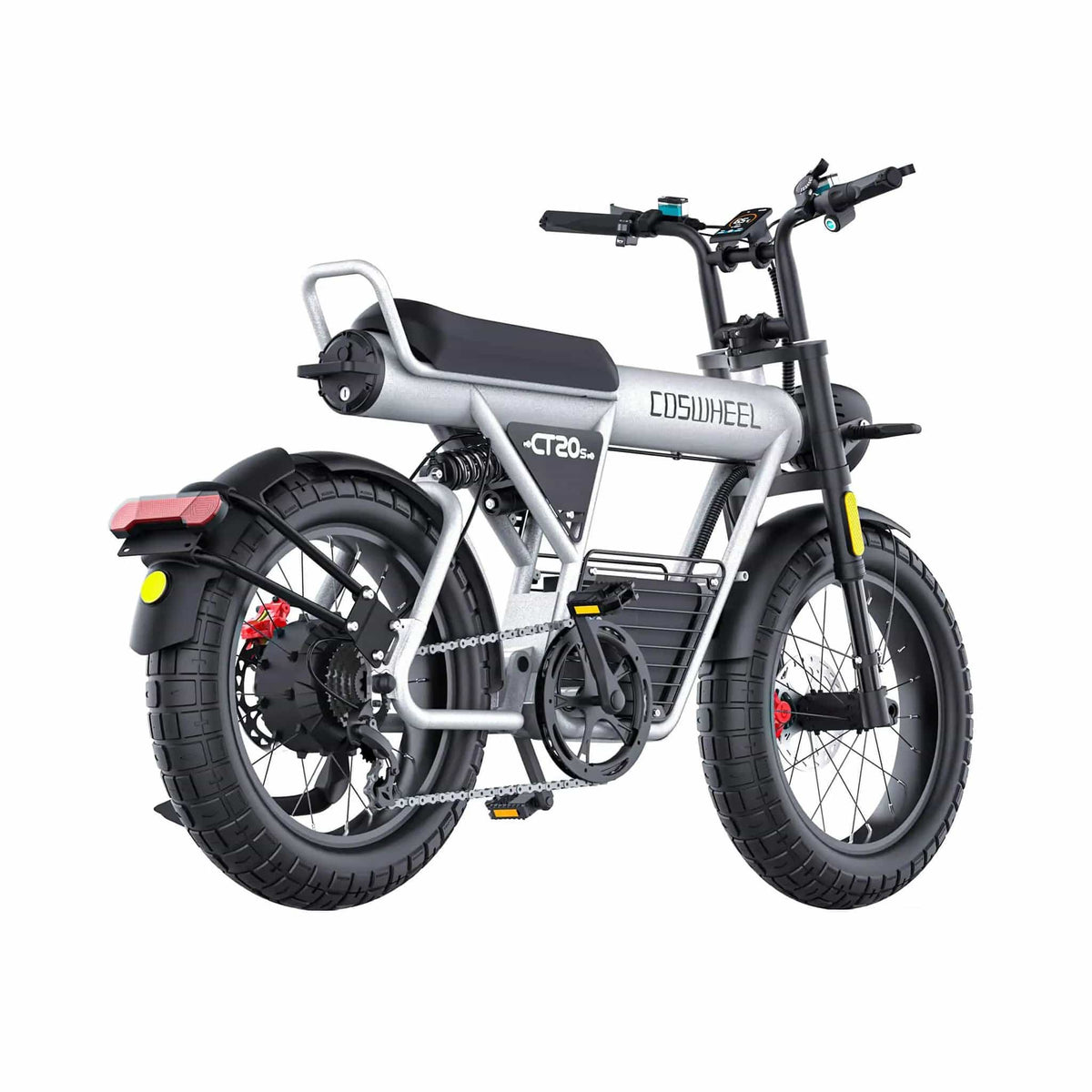 Coswheel CT20S 60V35AH 2000W 7-Speed Full-Suspension Electric Bike | 2000 Watt | Dirt Bike | Home