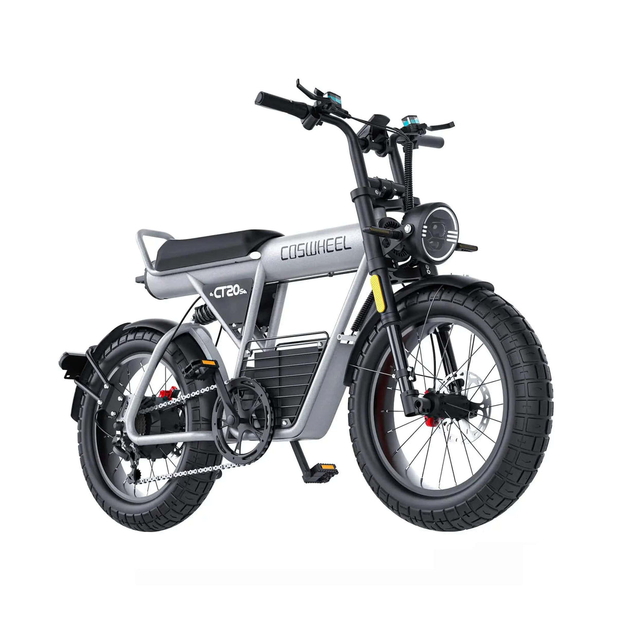 Coswheel CT20S 60V35AH 2000W 7-Speed Full-Suspension Electric Bike | 2000 Watt | Dirt Bike | Home