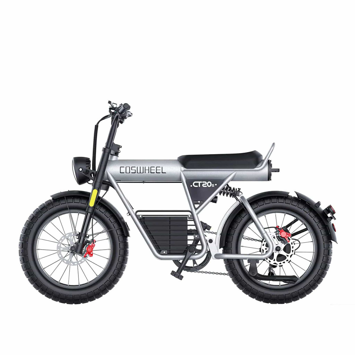 Coswheel CT20S 60V35AH 2000W 7-Speed Full-Suspension Electric Bike | 2000 Watt | Dirt Bike | Home