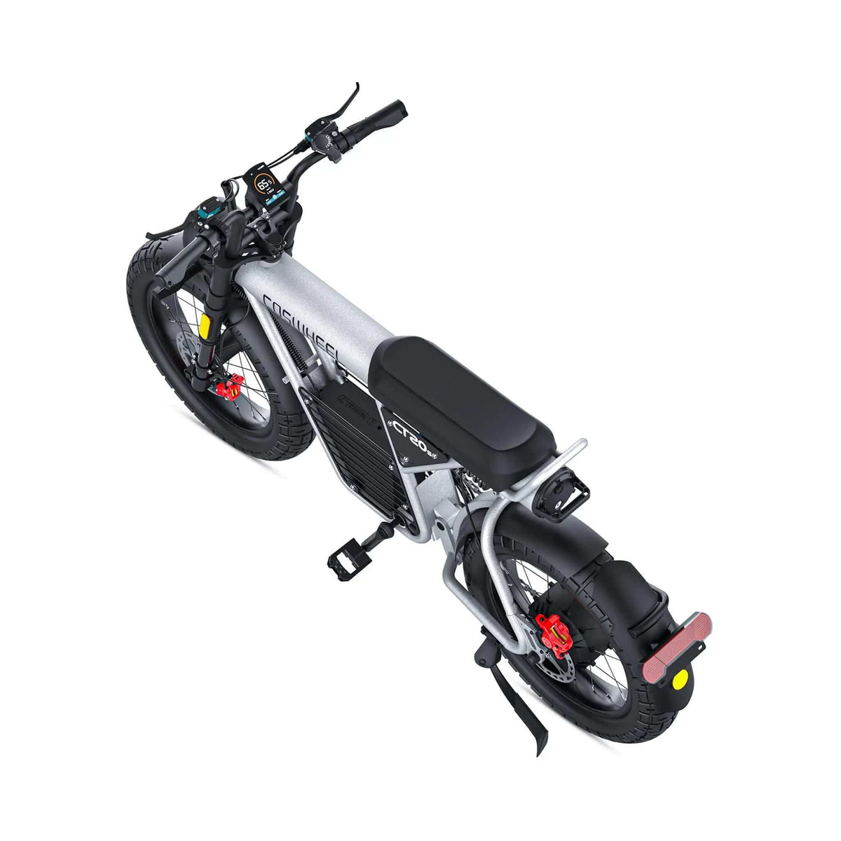 Coswheel CT20S 60V35AH 2000W 7-Speed Full-Suspension Electric Bike | 2000 Watt | Dirt Bike | Home