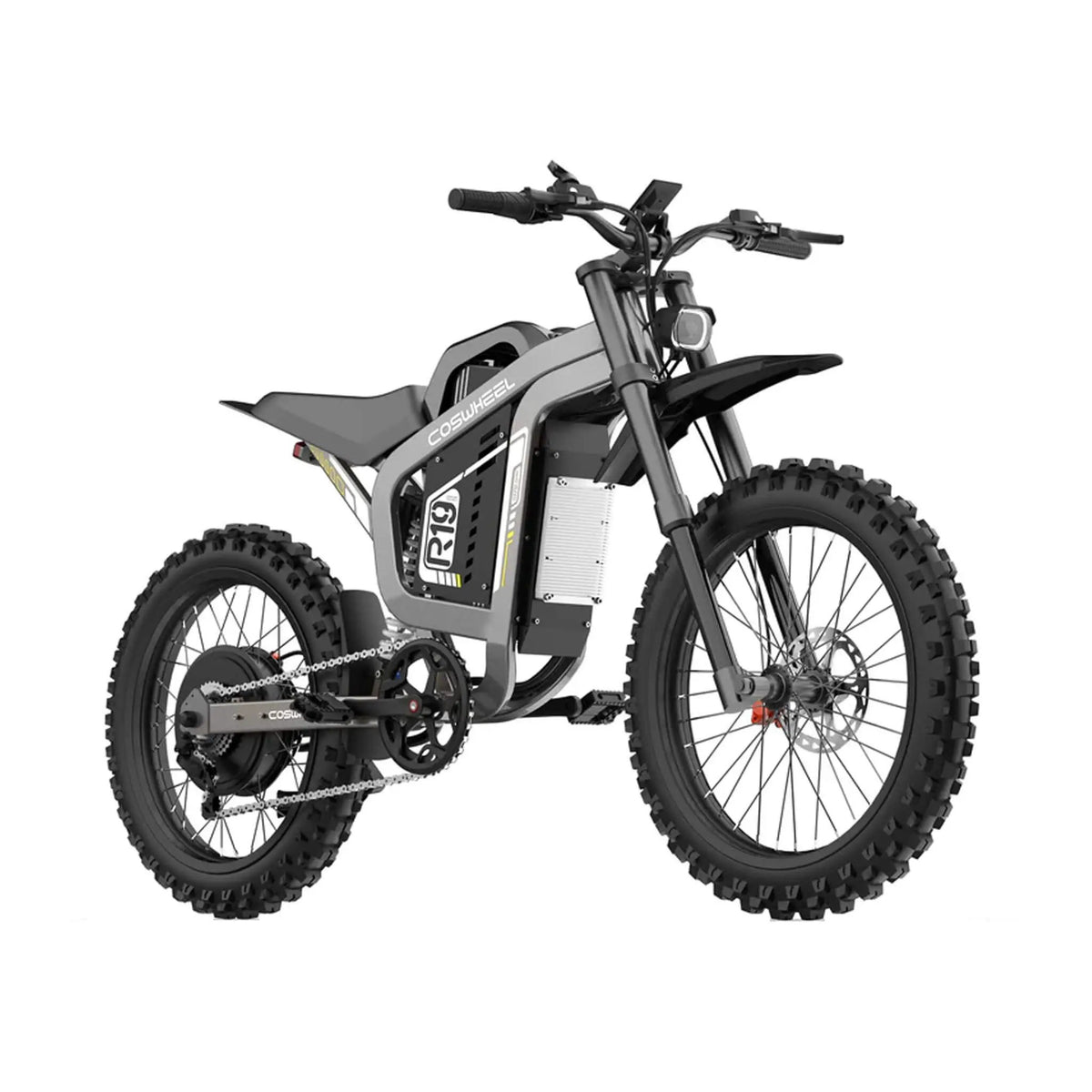 Electric Dirt Bike | Coswheel R19 72V 40AH 6000W | Multifunction Display | Removable Battery