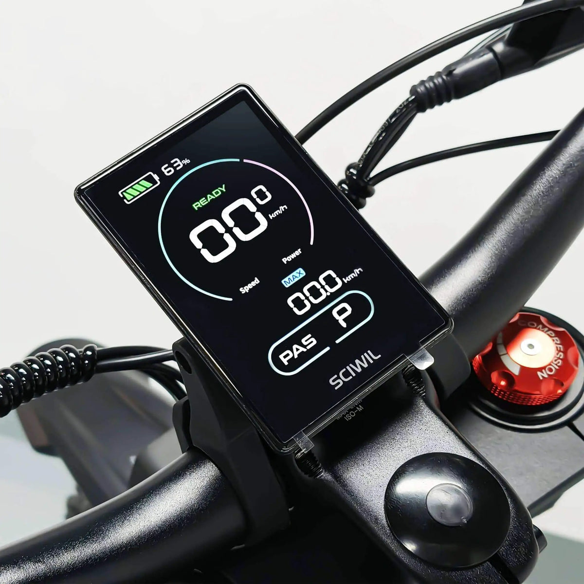 Electric Dirt Bike | Coswheel R19 72V 40AH 6000W | Multifunction Display | Removable Battery