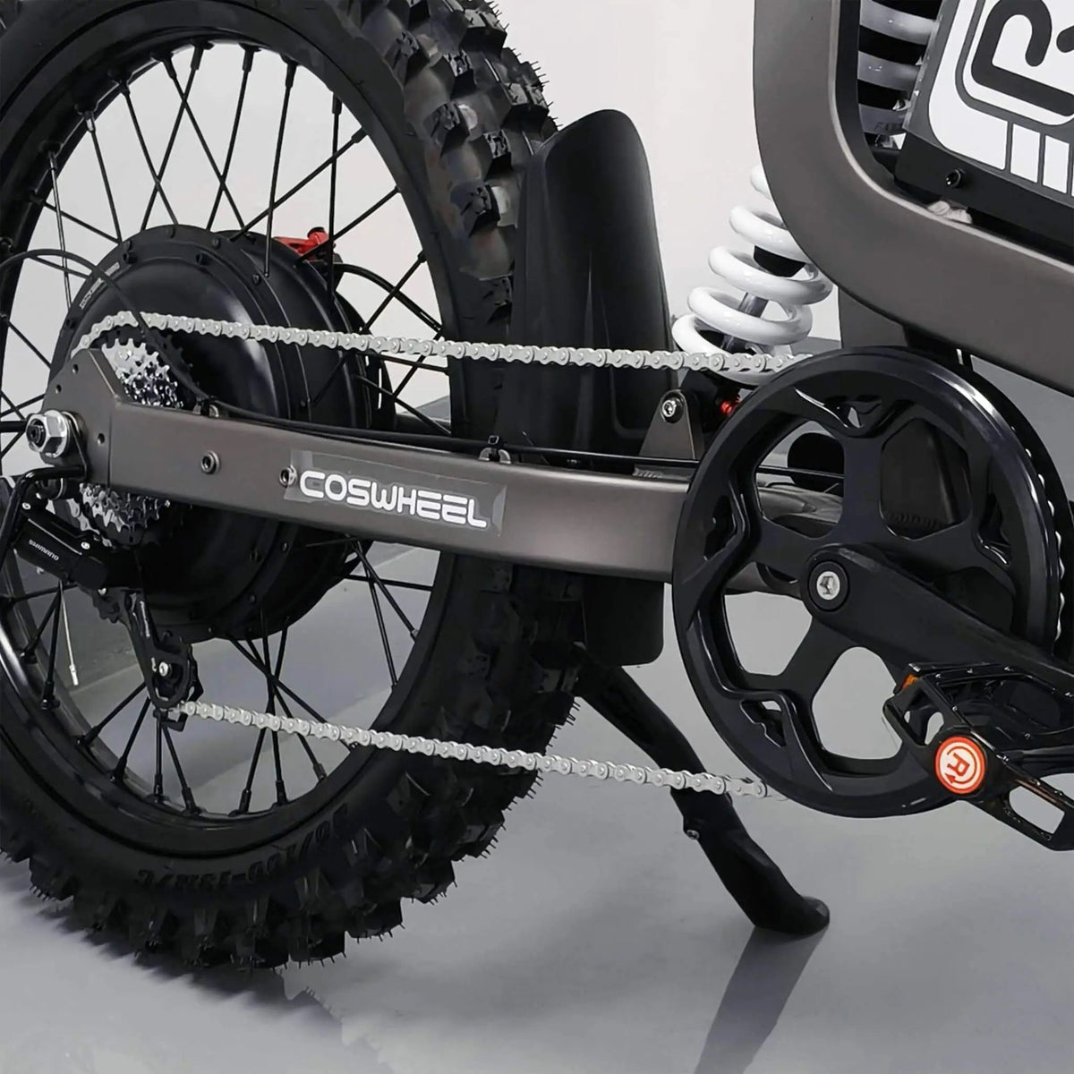 Electric Dirt Bike | Coswheel R19 72V 40AH 6000W | Multifunction Display | Removable Battery