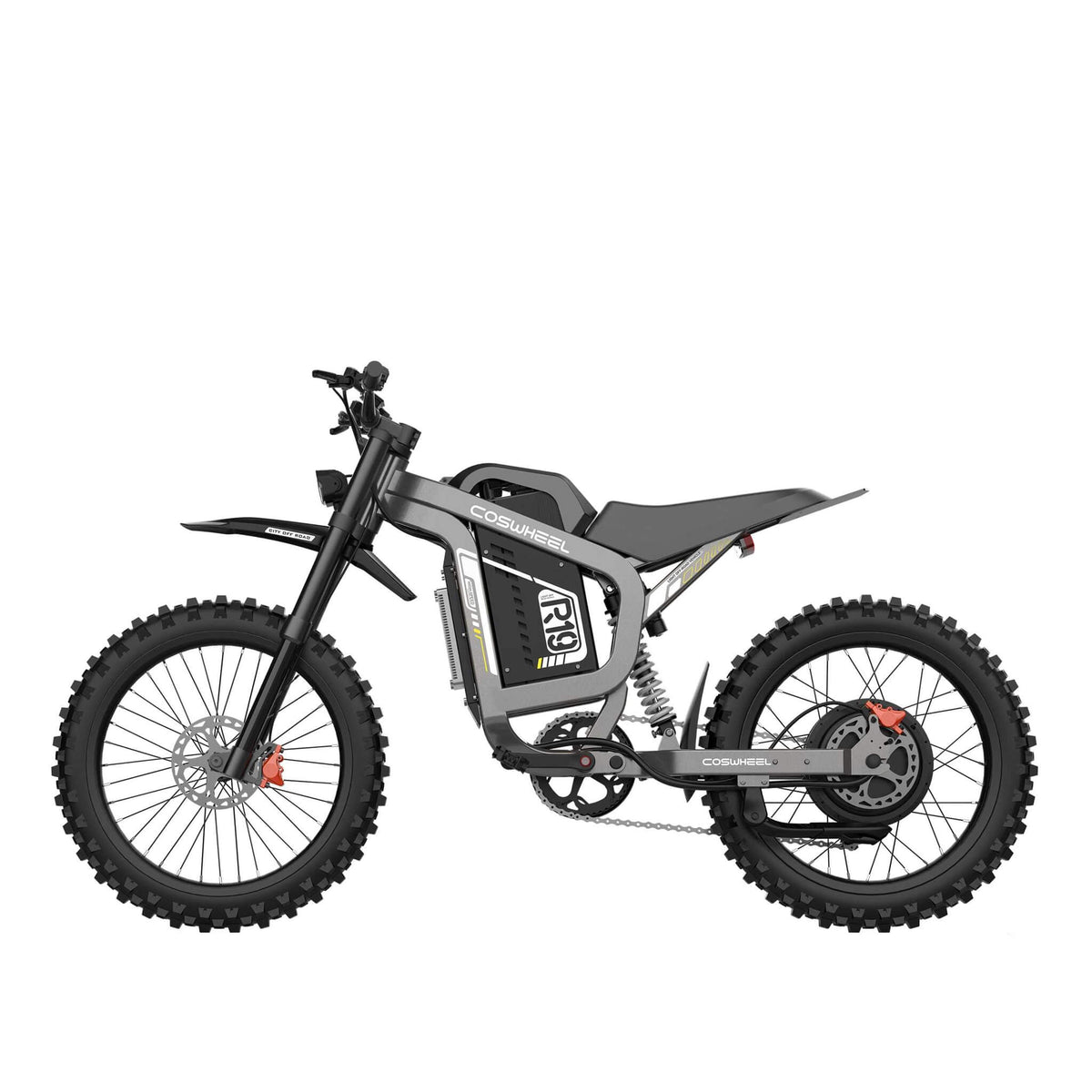 Electric Dirt Bike | Coswheel R19 72V 40AH 6000W | Multifunction Display | Removable Battery
