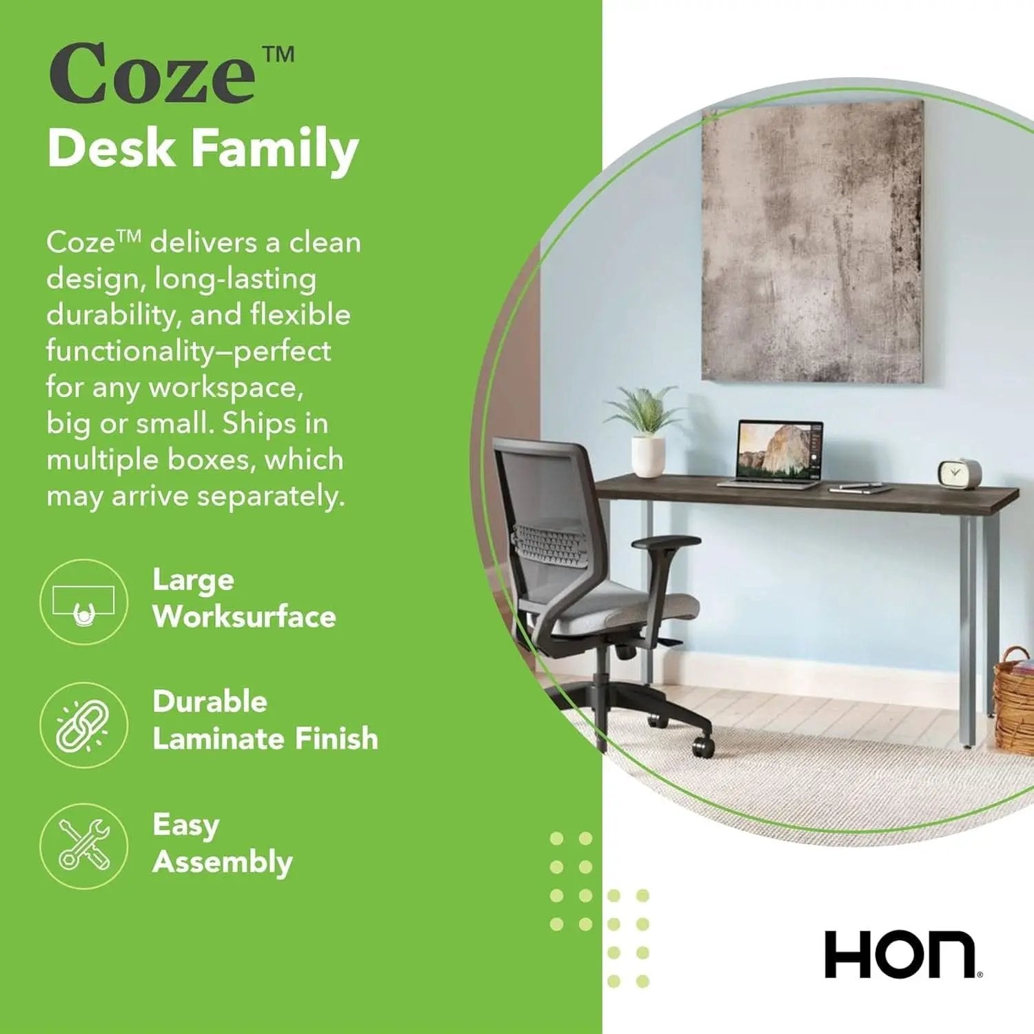 42 Inch Walnut Top Computer Desk For Home Office Today from PriceLows™