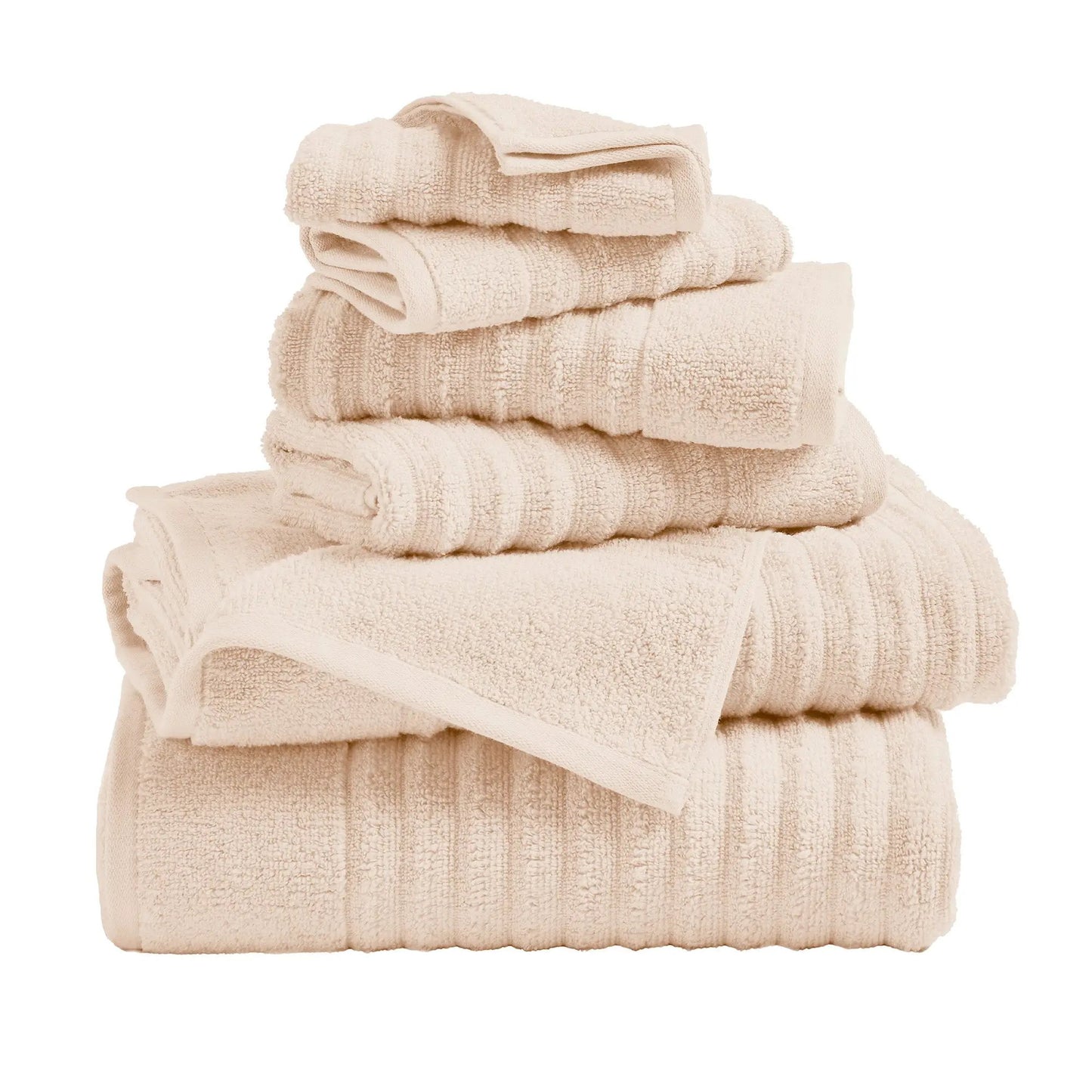 Luxury Combed Cotton Bath Towel Set - Karina Collection from PriceLows™