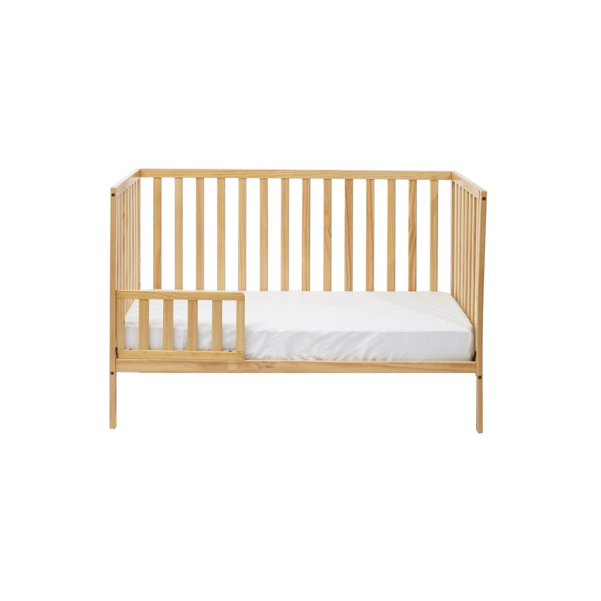 Palmer 3-In-1 Island Crib | Convertible To Toddler Bed And Daybed | Solid Wood Construction | Soft Color