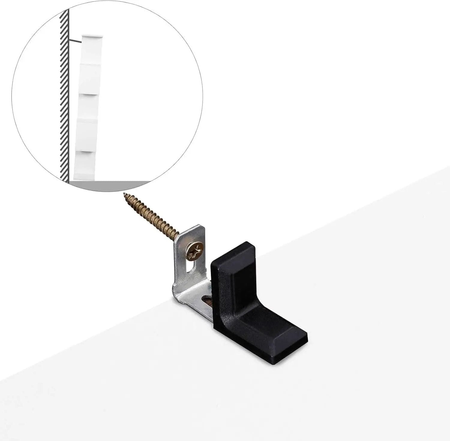 Wooden Bookcase Display Shelf Room Divider 5 Tier White from PriceLows™