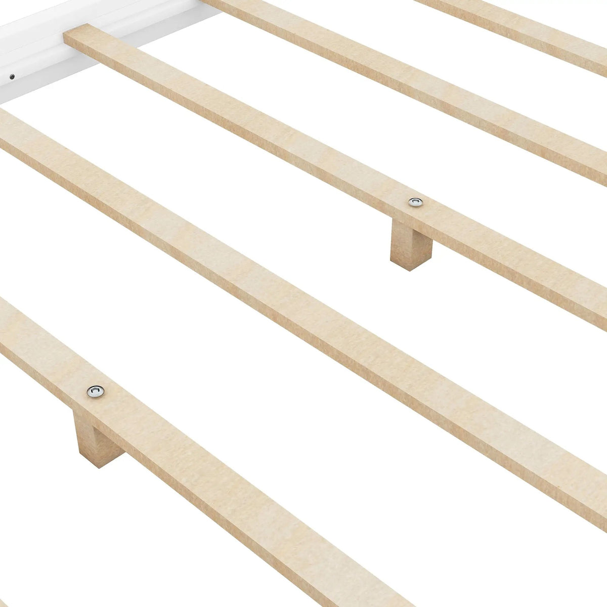Canopy Platform Bed | Solid Pine Wood | Airflow Slats