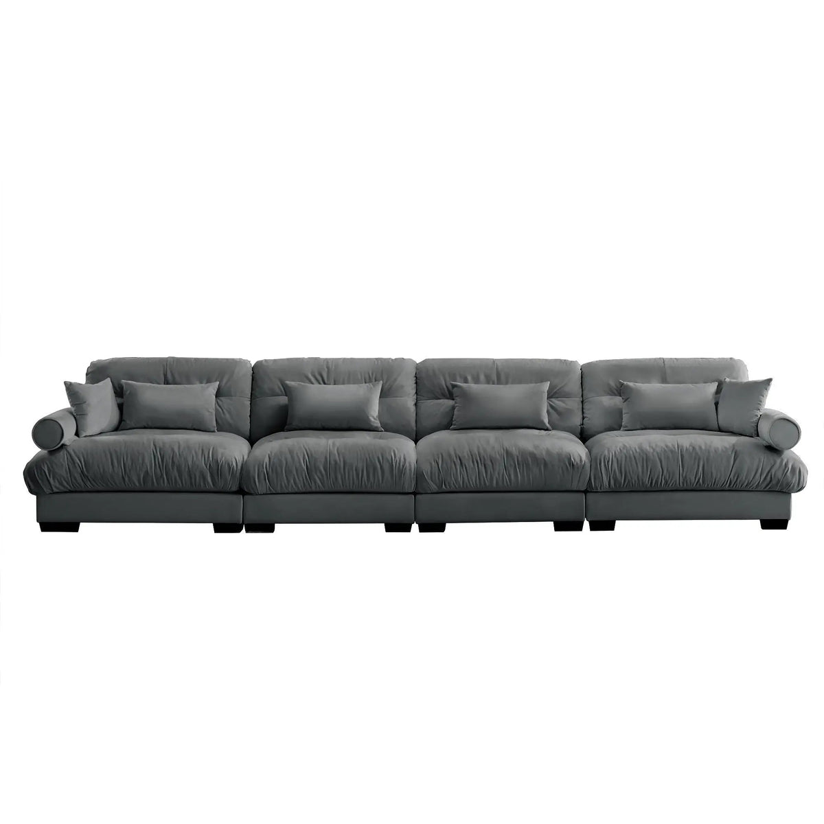 Sectional Sofa | Deep Seat Convertible | Modular Vintage | Oversized