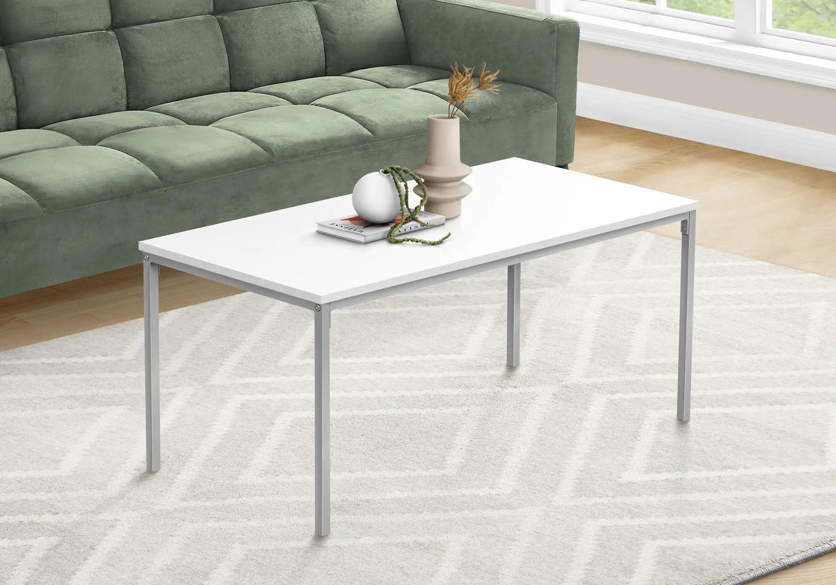 Rectangular Cocktail Table | Laminate Surface | Space-Saving Design | Easy Assembly