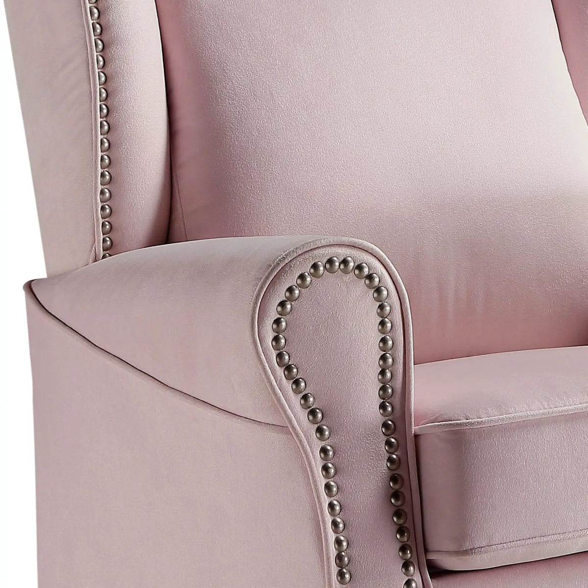 Tamaki Swivel Glider Chair | Pink | Modern Style | Three Color Options