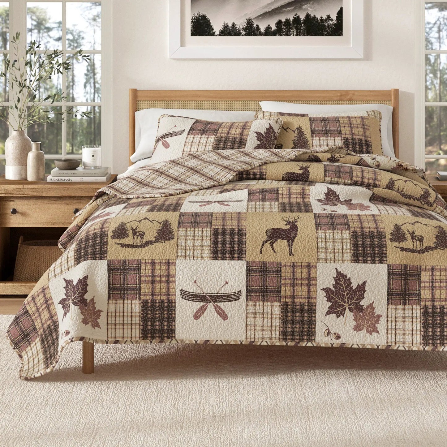 Redwood Lodge Quilt Set from PriceLows™