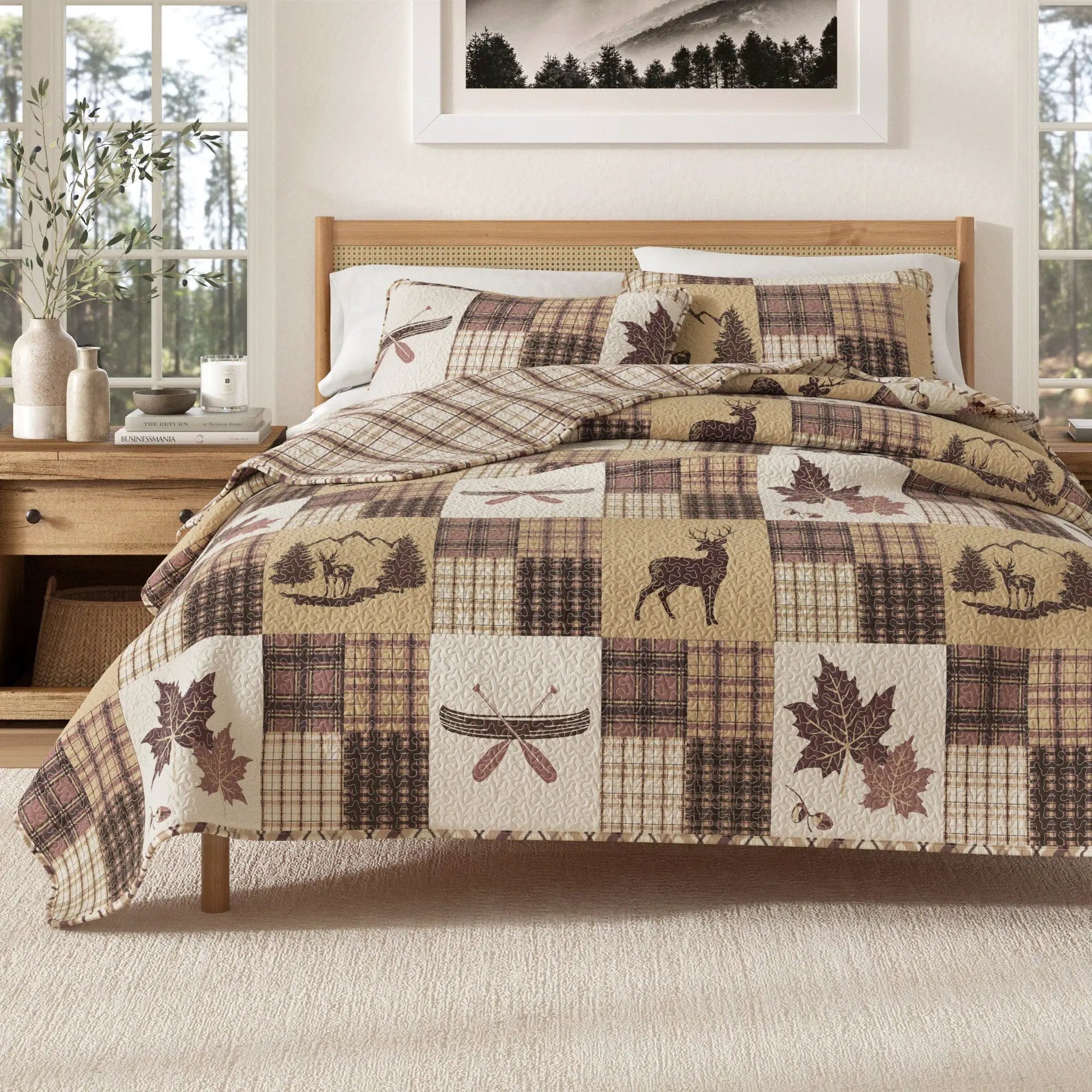 Redwood Lodge Quilt Set from PriceLows™