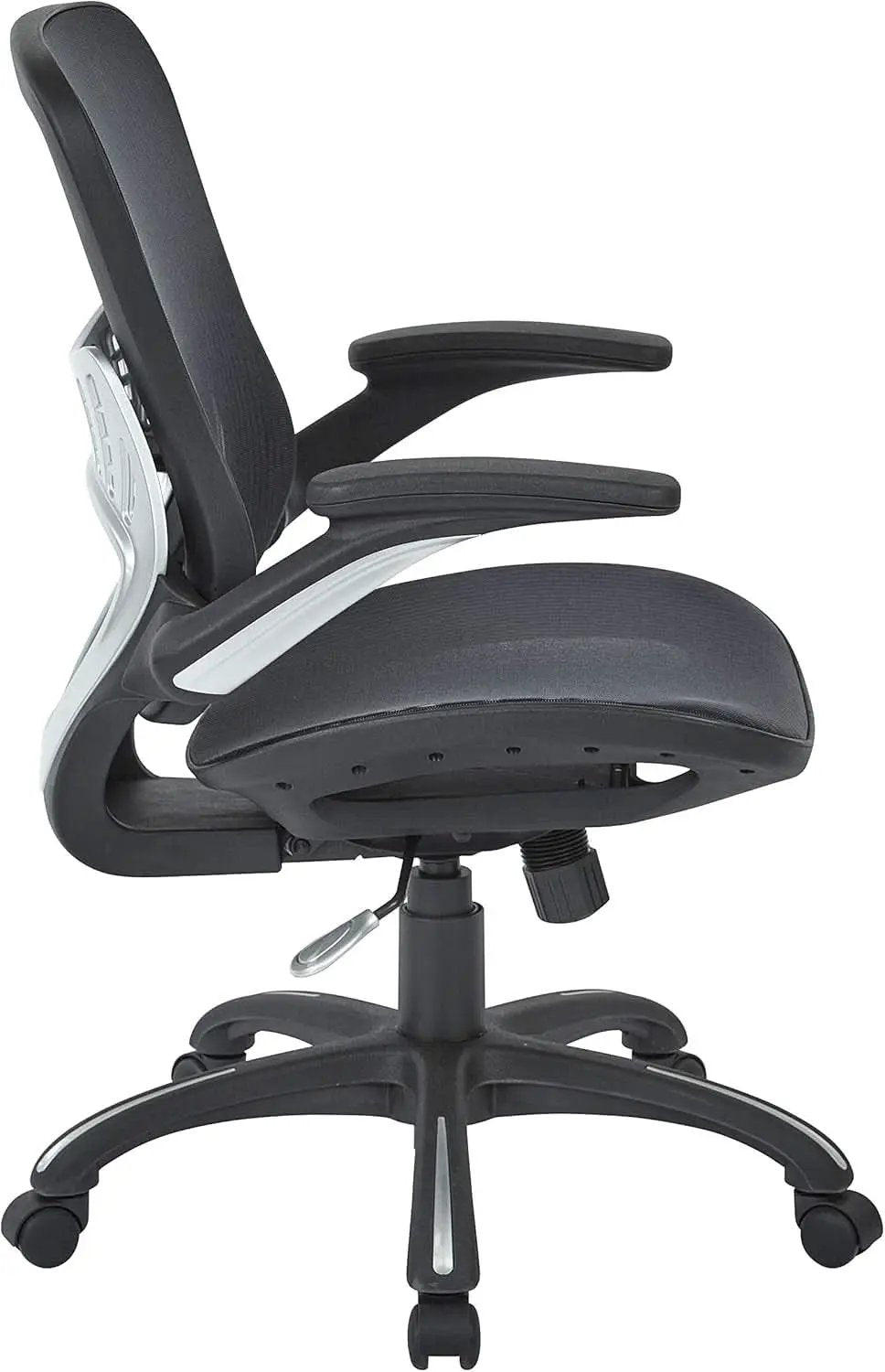 Riley Ventilated Manager's Office Desk Chair With Black Mesh from PriceLows™