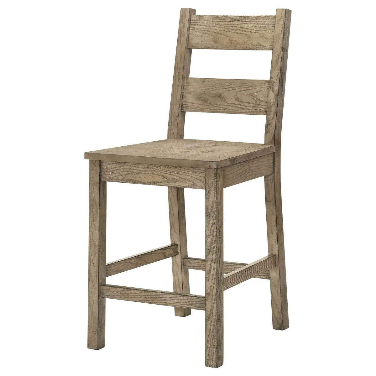 Cardova Counter Height Dining Chair Vineyard Oak (Set of 2) Counter Height (24"-27") | 18.5 x 21 x 42.25 in | Rubberwood | Dining Room